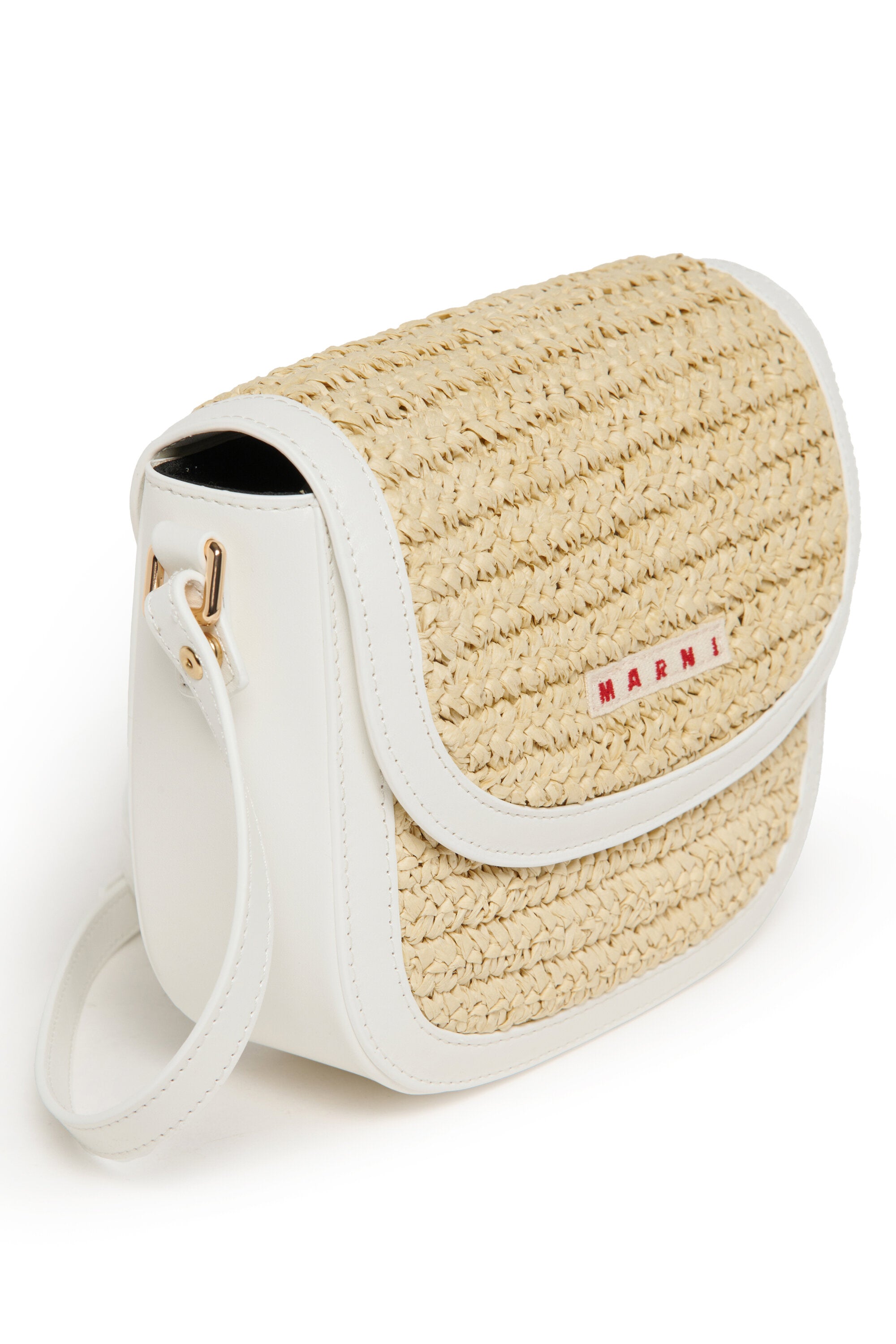 ロゴ付きショルダーバッグ Smile