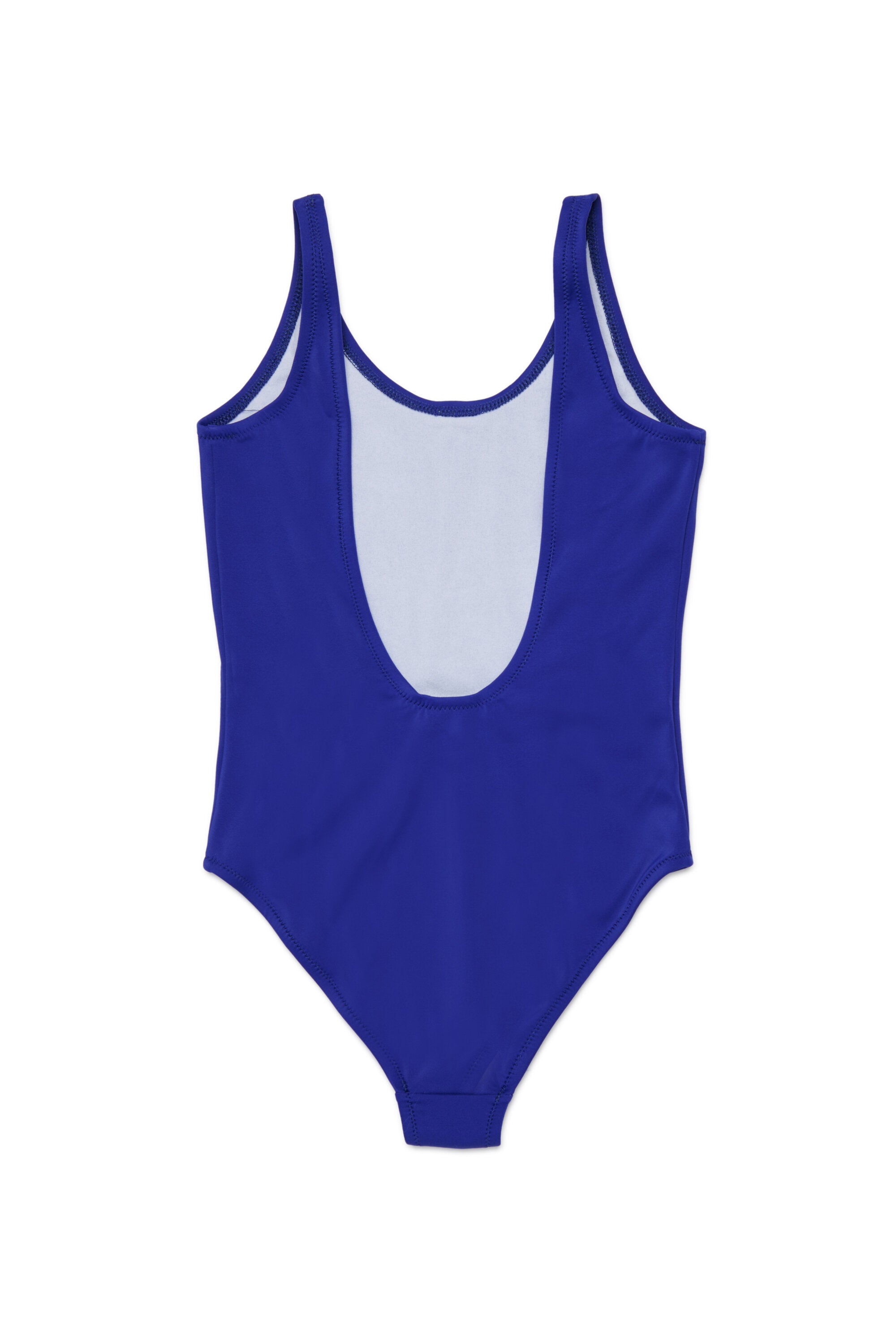 ロゴ入りワンピース水着