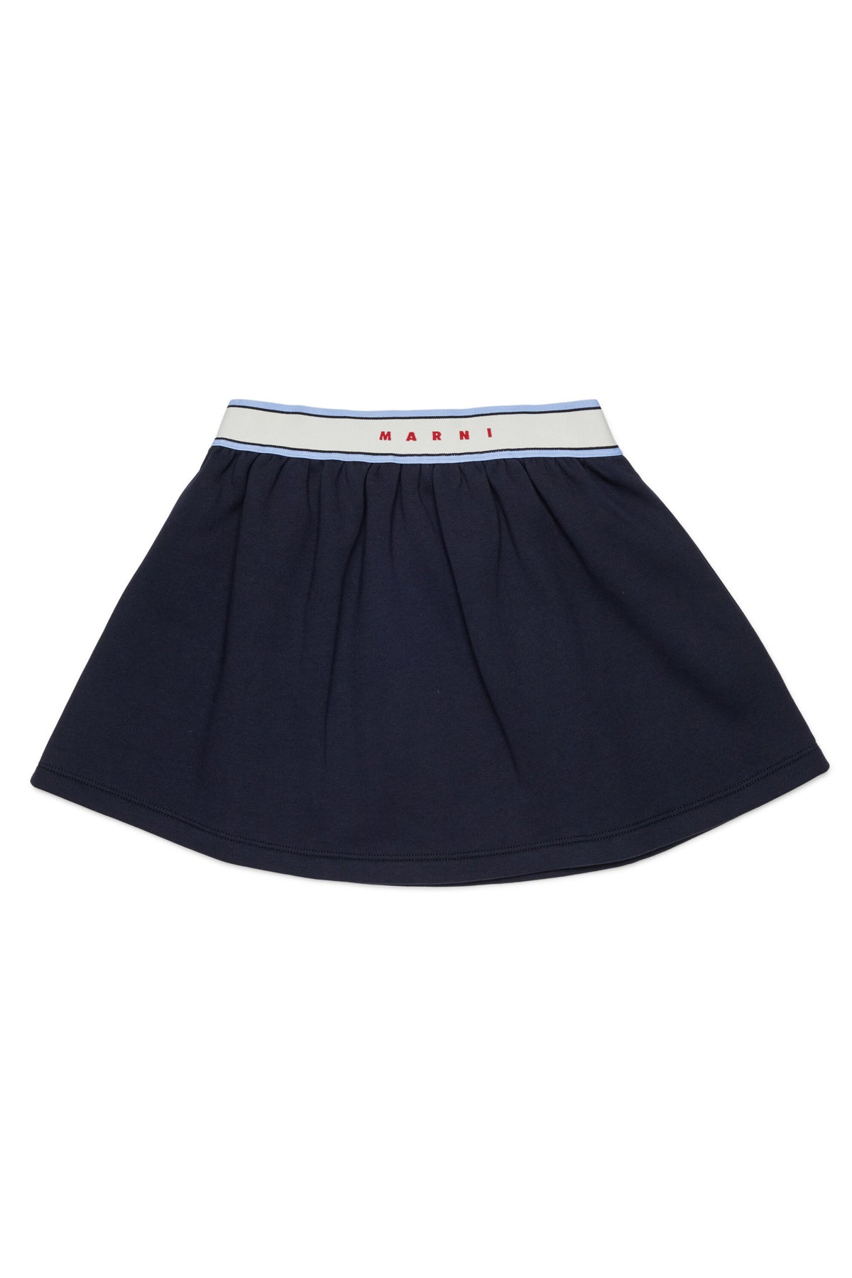 ロゴ入りミニスカート