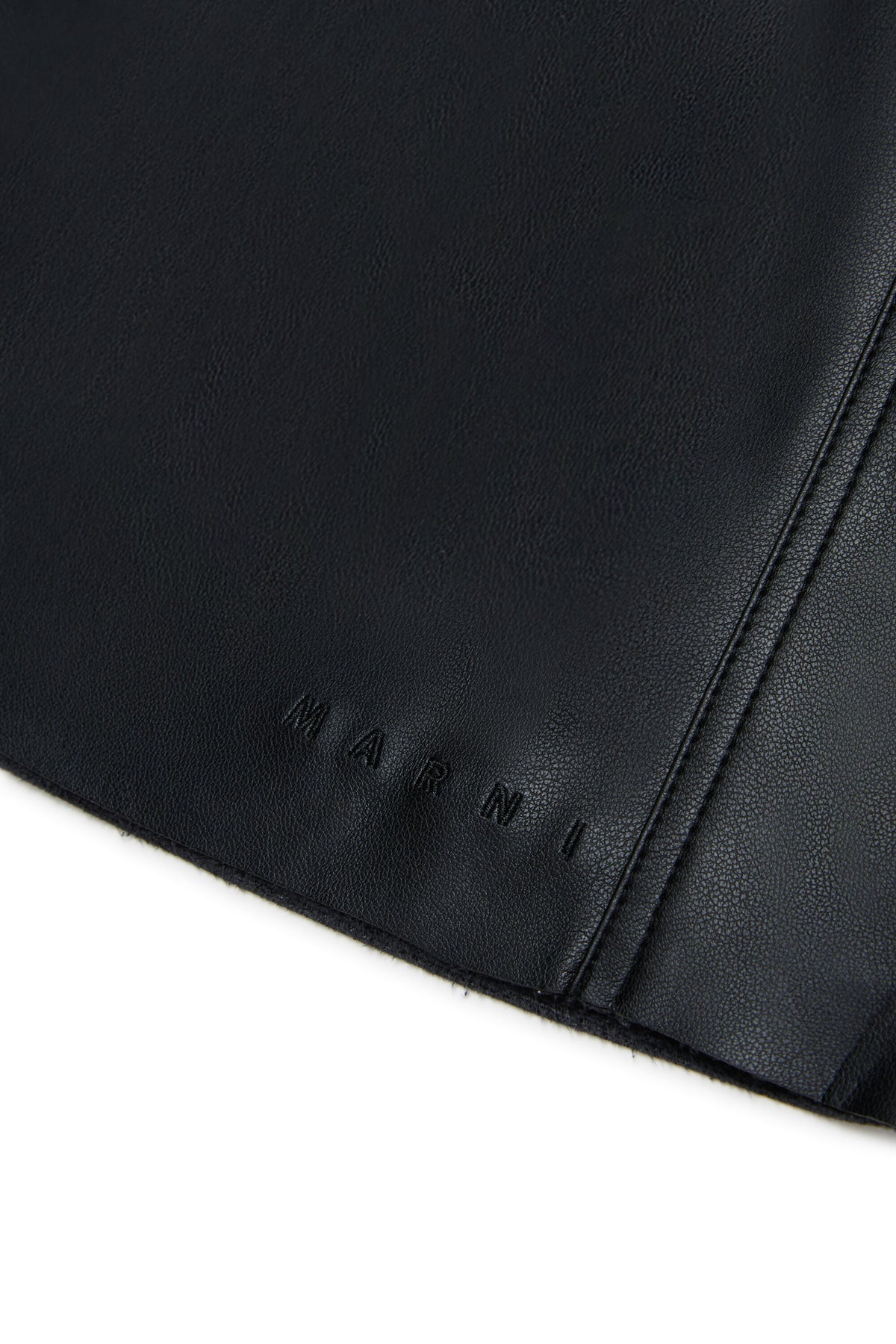 Mini skirt with logo