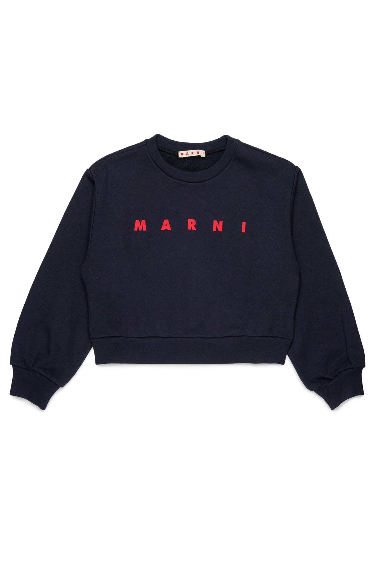 Crew-neck sweatshirt with logo