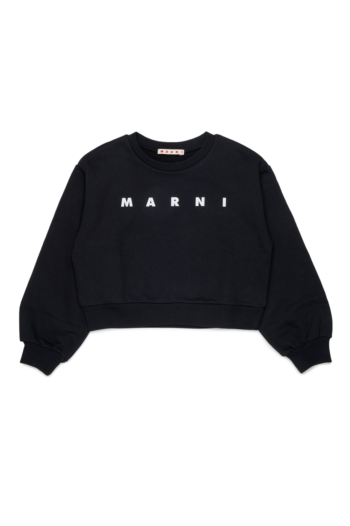 Crew-neck sweatshirt with logo
