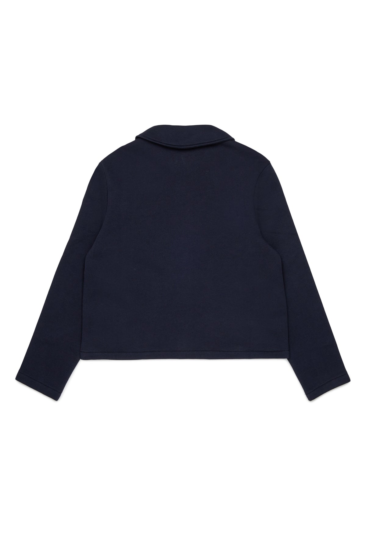 Zip-up sweatshirt with logo