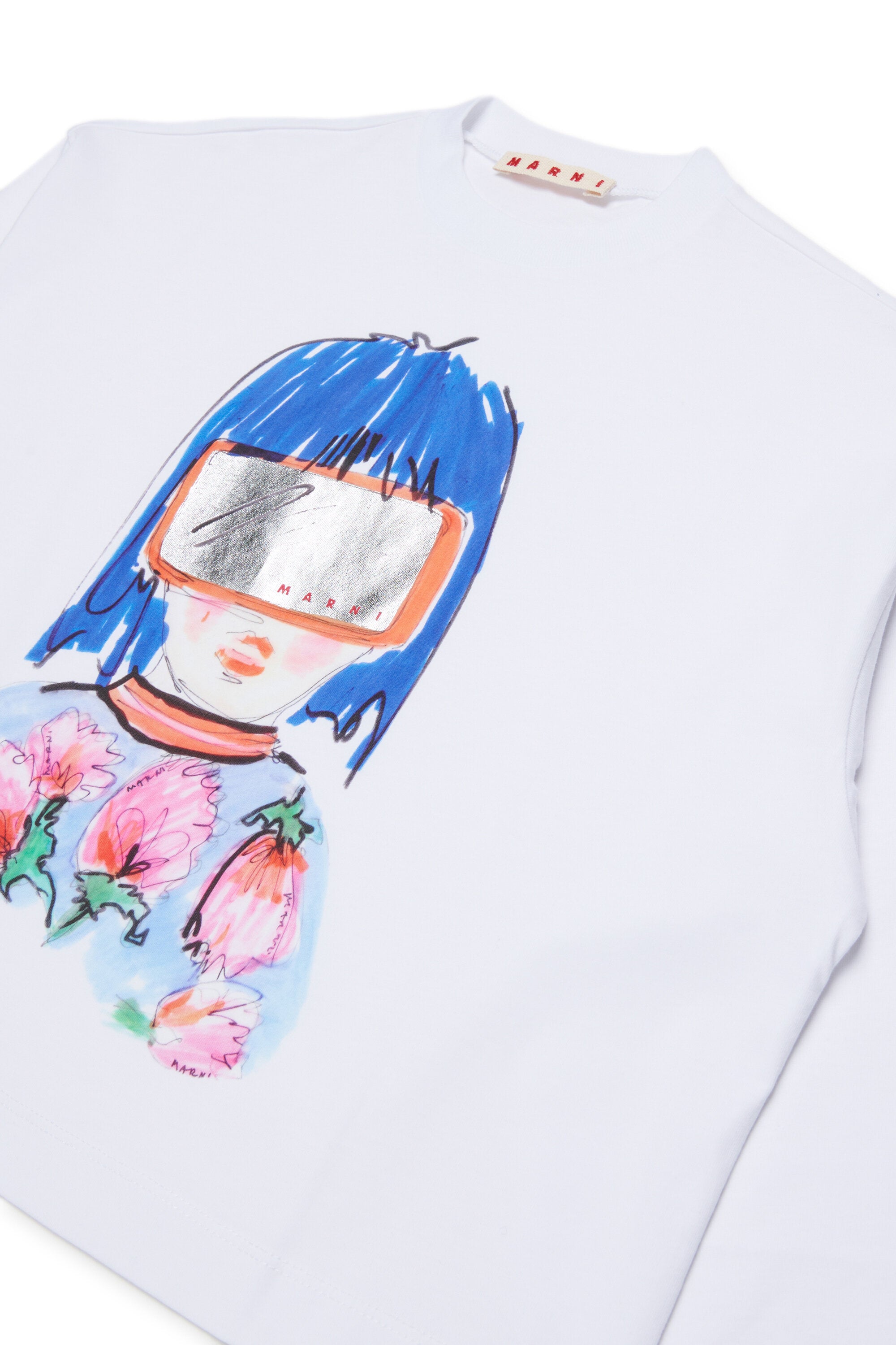 Long-sleeve T-shirt with print