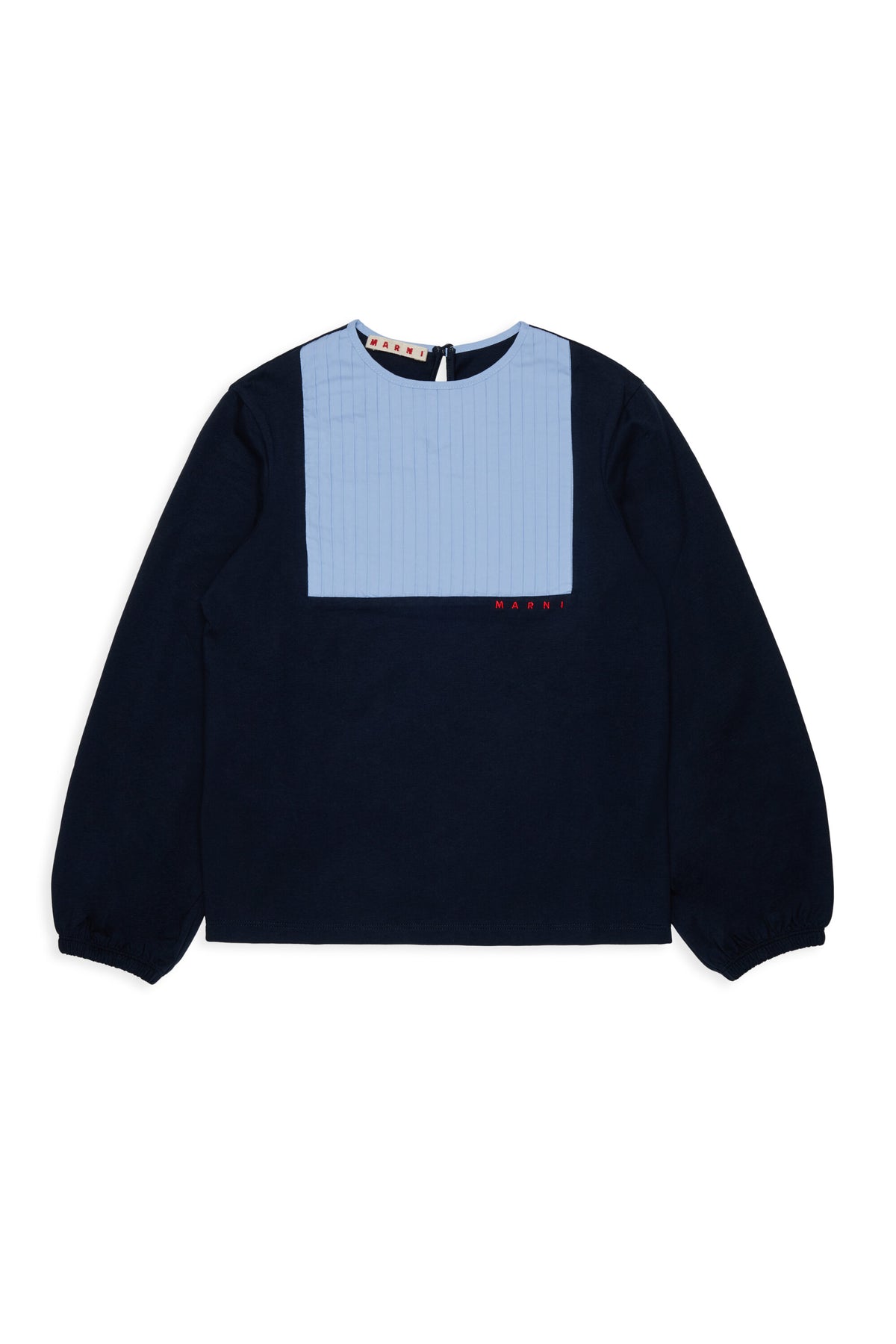 Long-sleeve T-shirt with front details