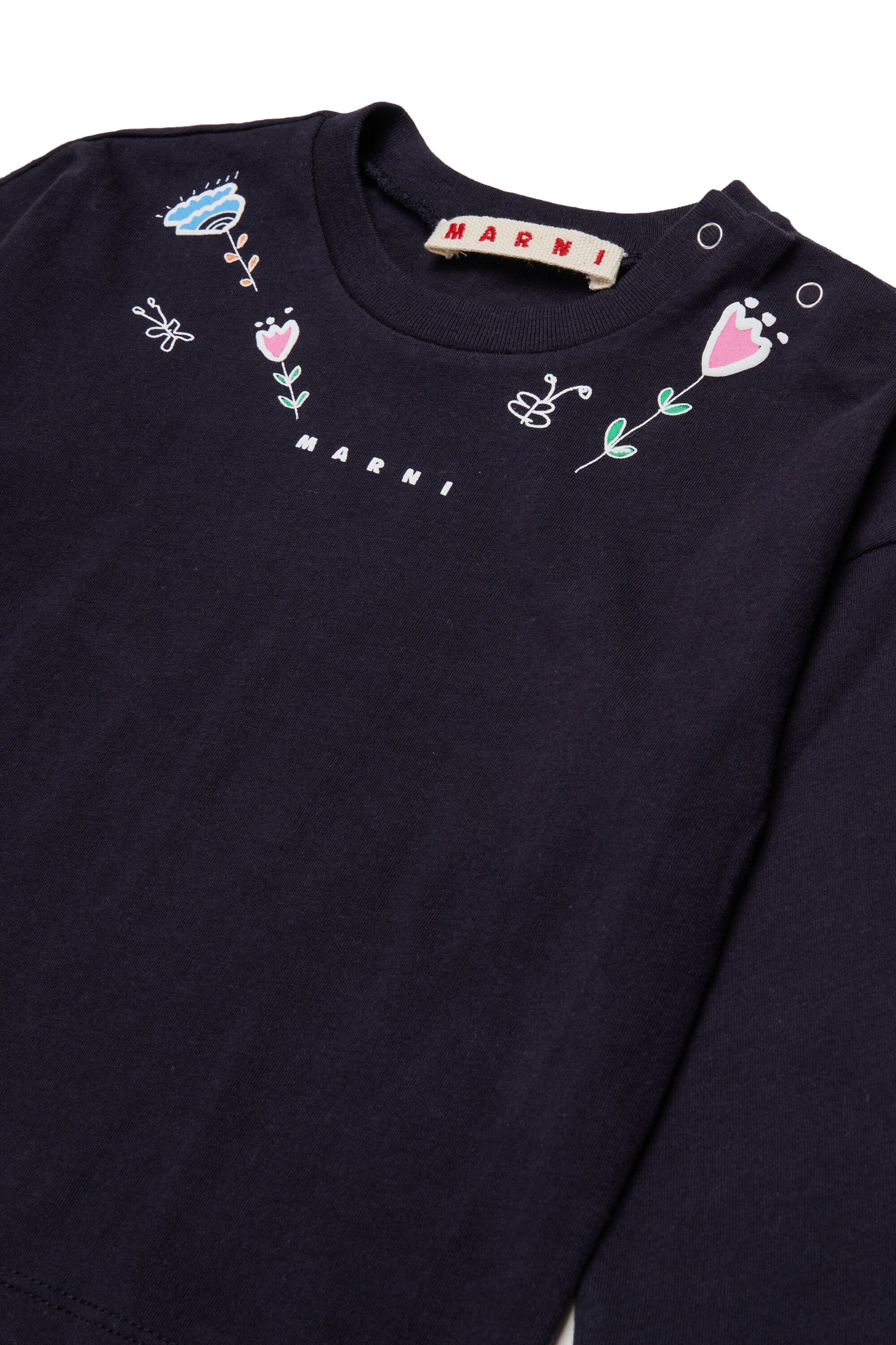 ロゴ入り長袖Tシャツ