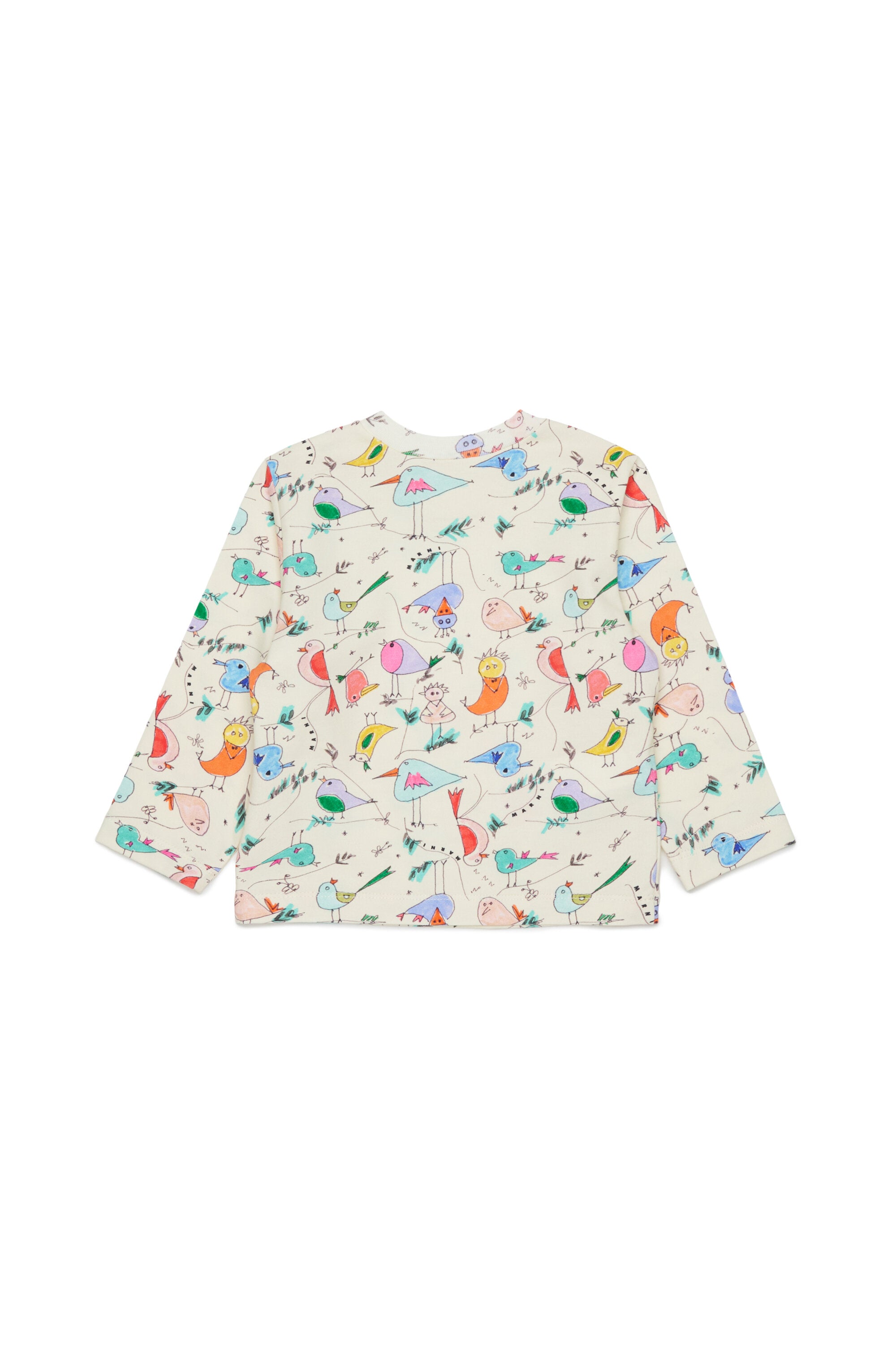 長袖プリントTシャツ