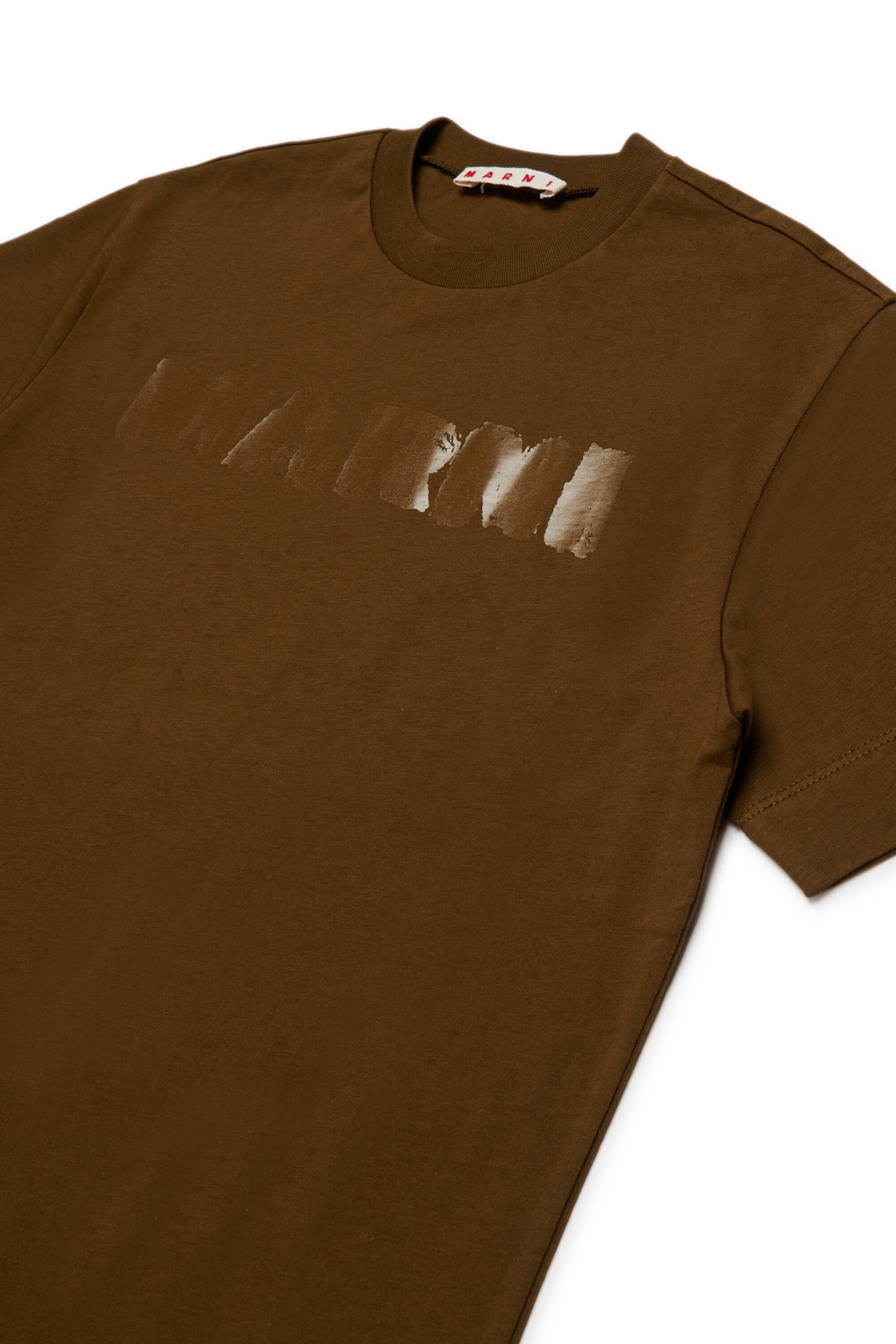 ロゴ付きTシャツ