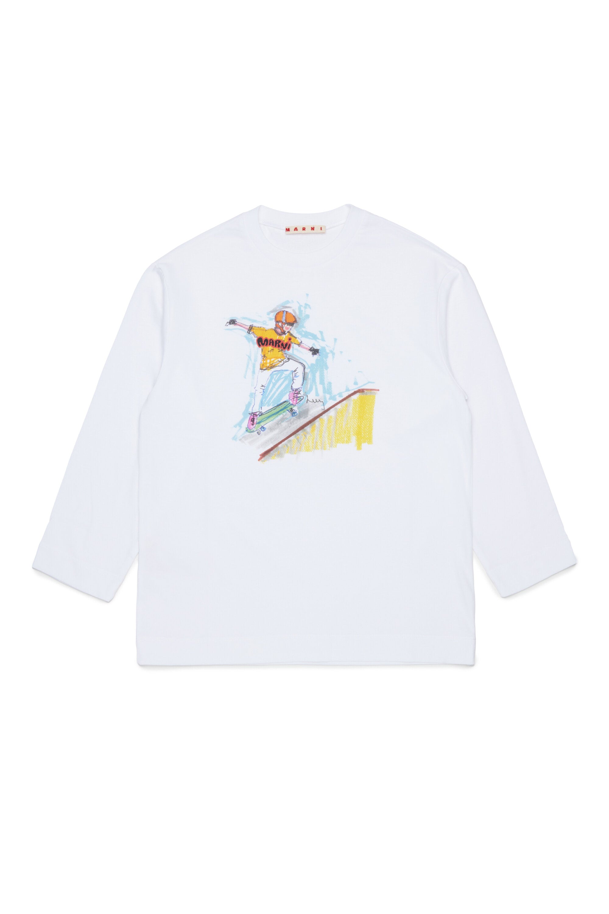 ロゴ入り長袖Tシャツ