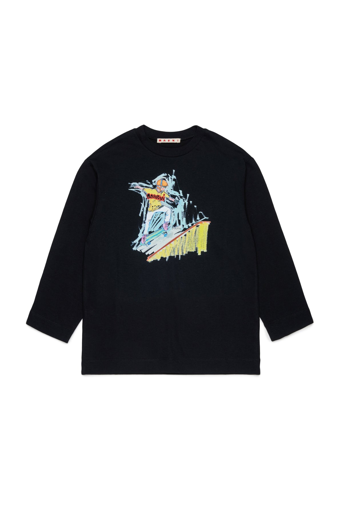 ロゴ入り長袖Tシャツ