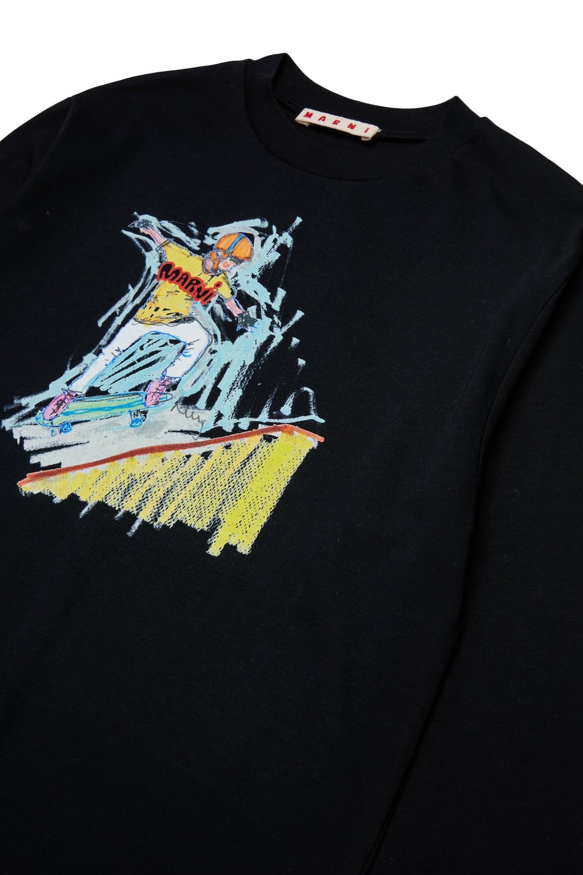 ロゴ入り長袖Tシャツ