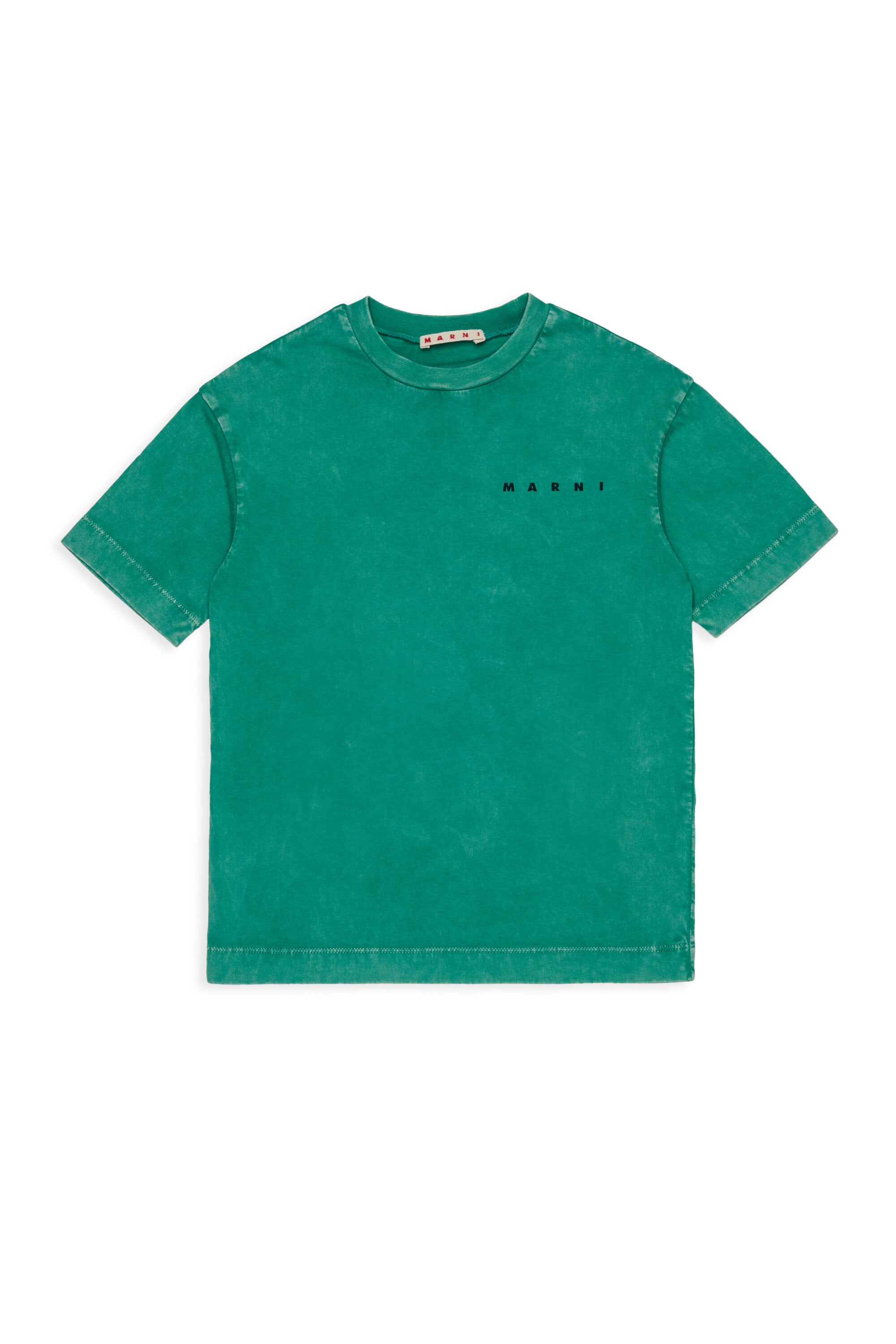 クルーネック Tシャツ、ロゴ付き