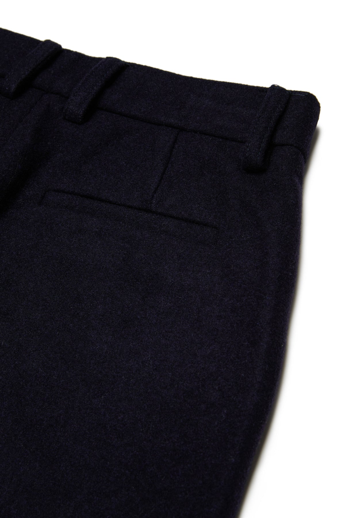 Wool blend pants