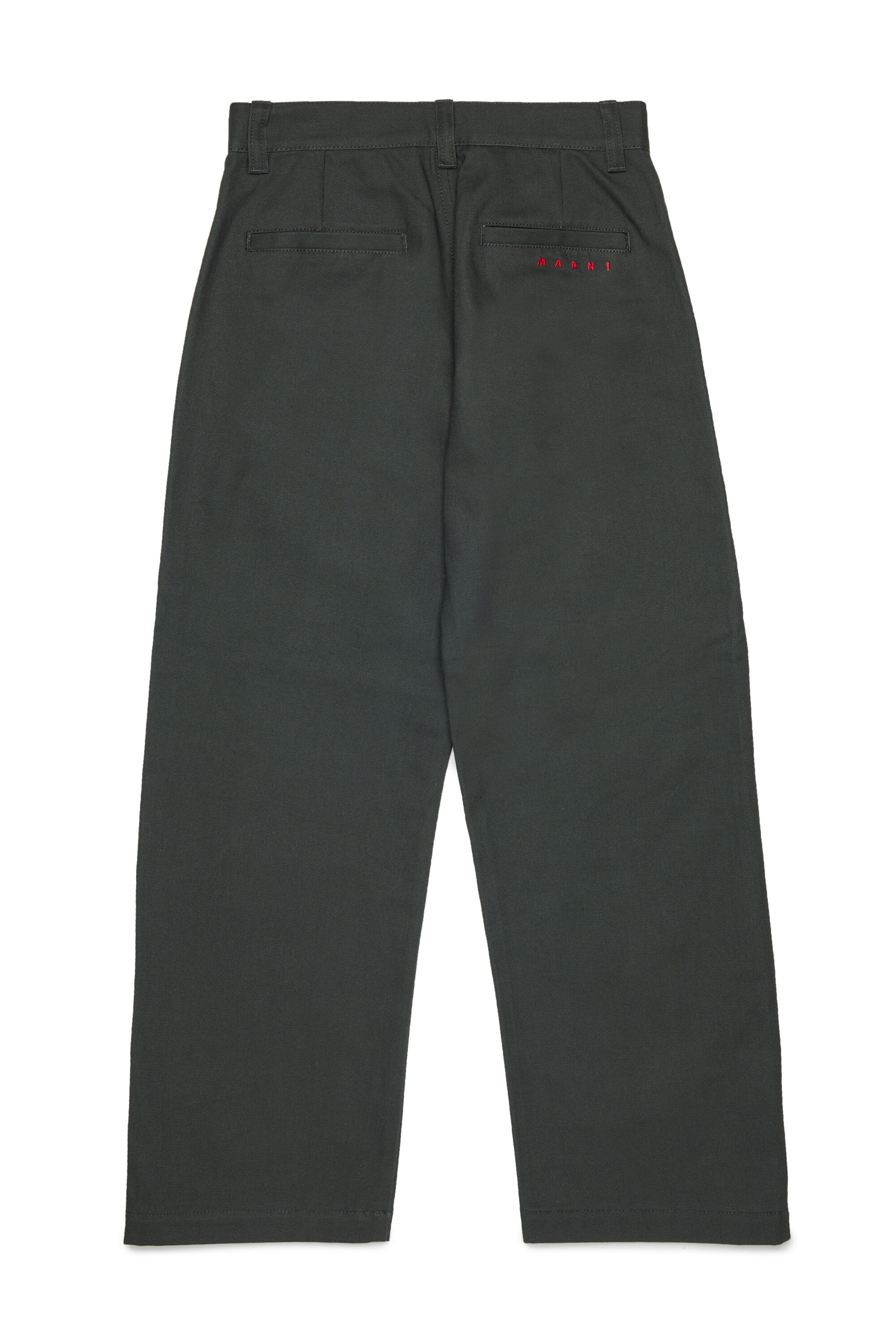 Chino pants with logo