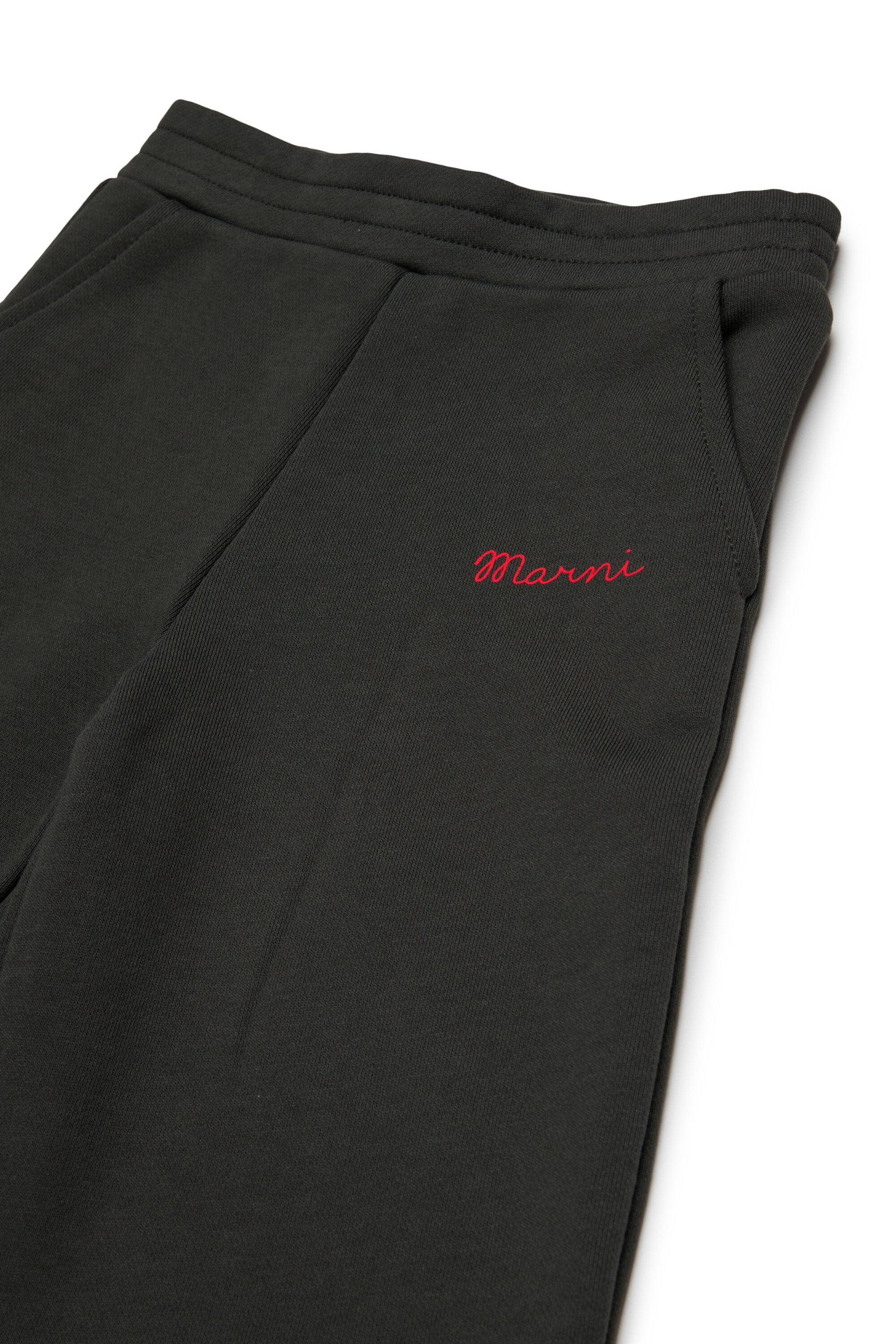 Sweatpants with ruffles