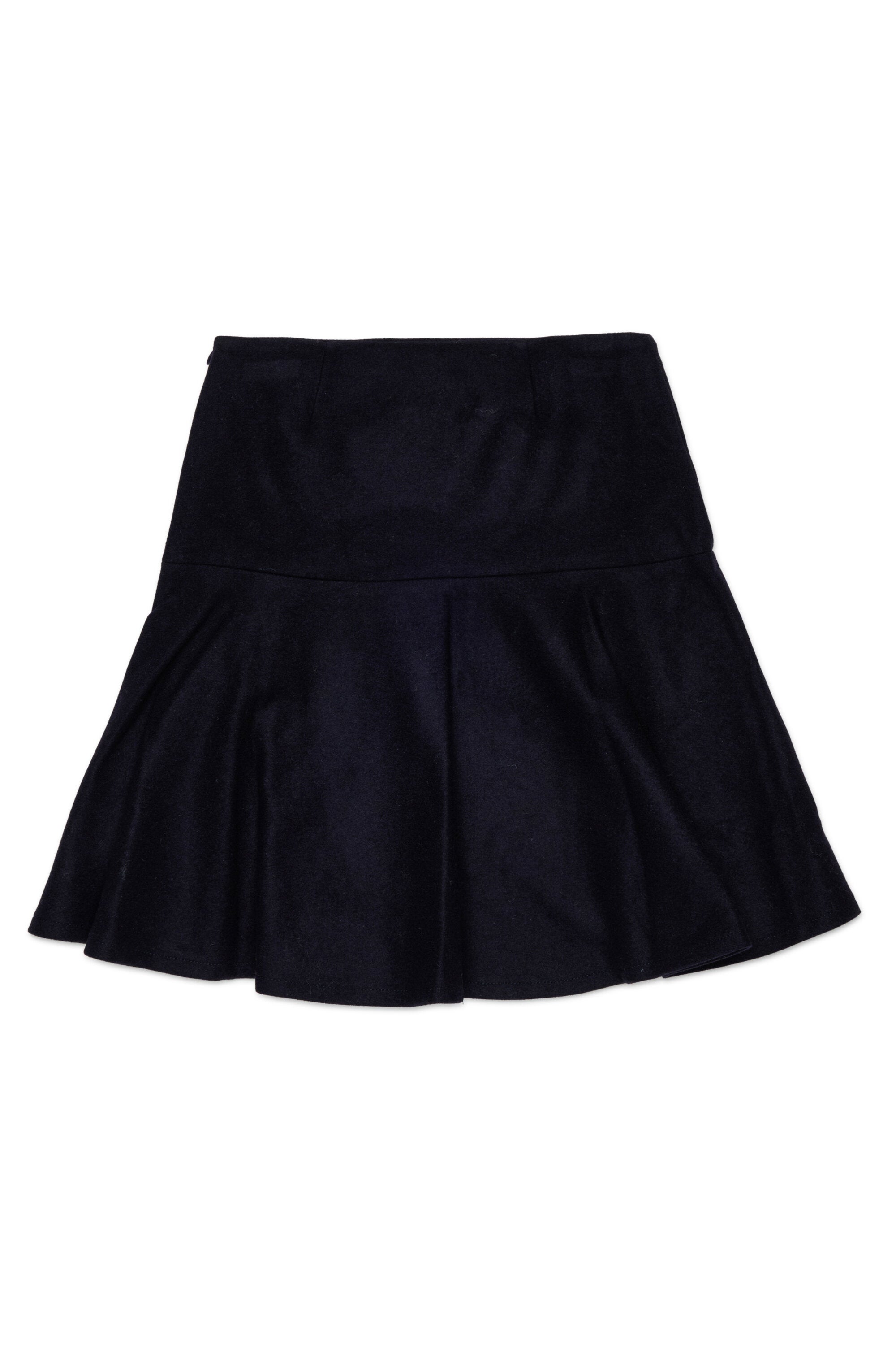 Midi skirt with logo