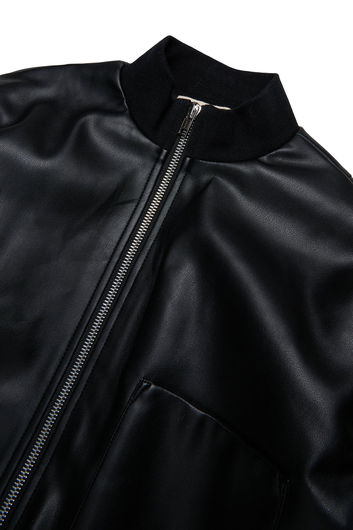 Bomber jacket with printed logo