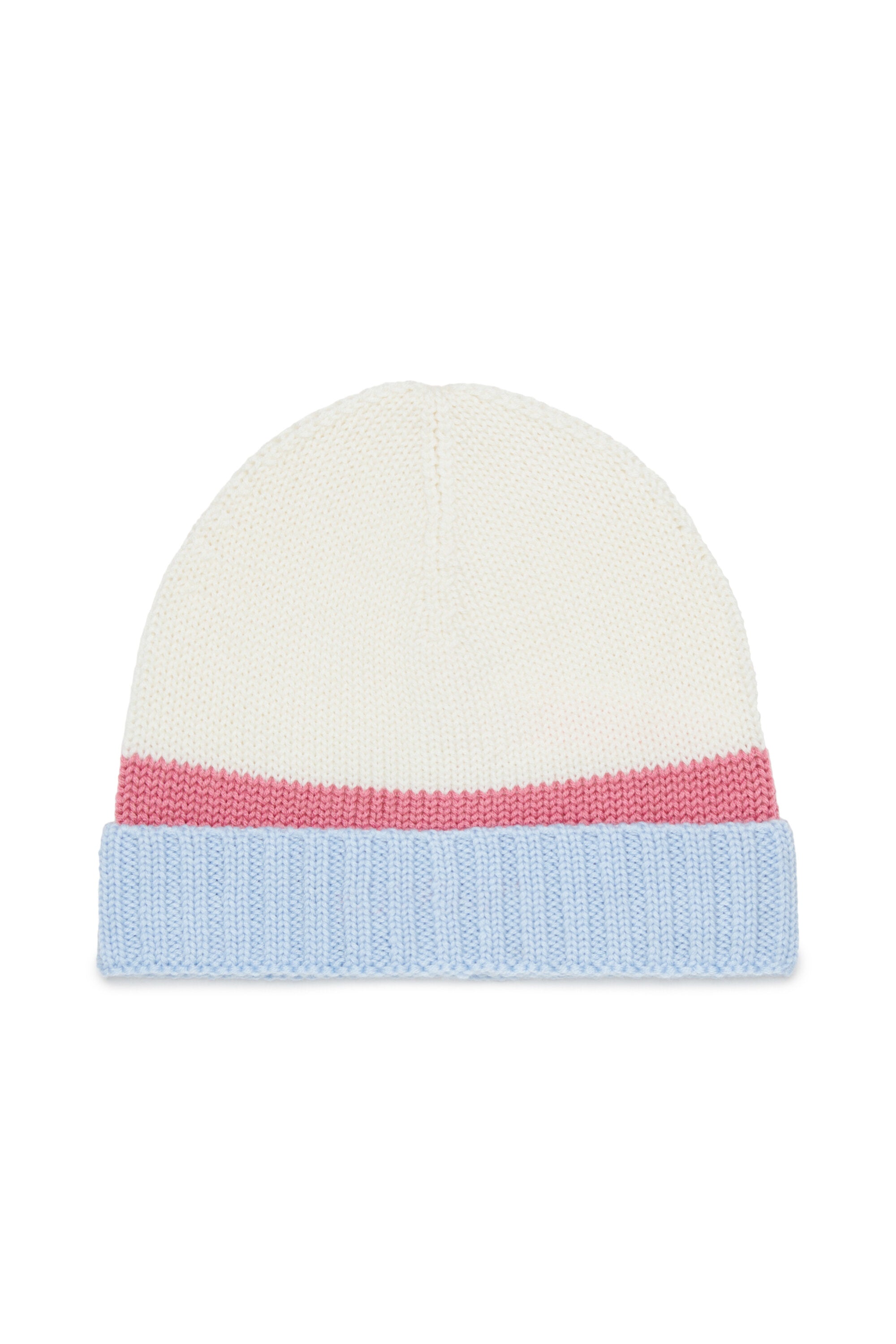Turn-up beanie with front logo