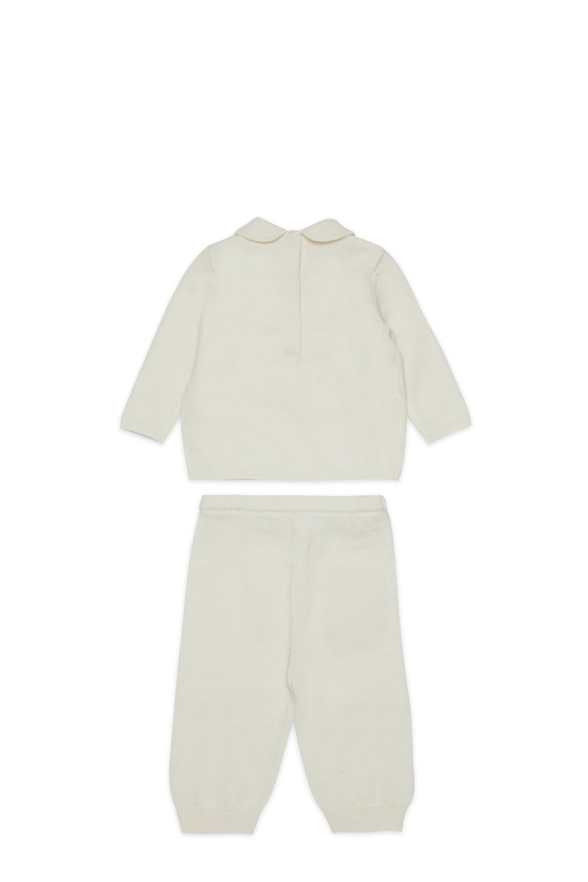 Baby jumpsuit with front embroidery