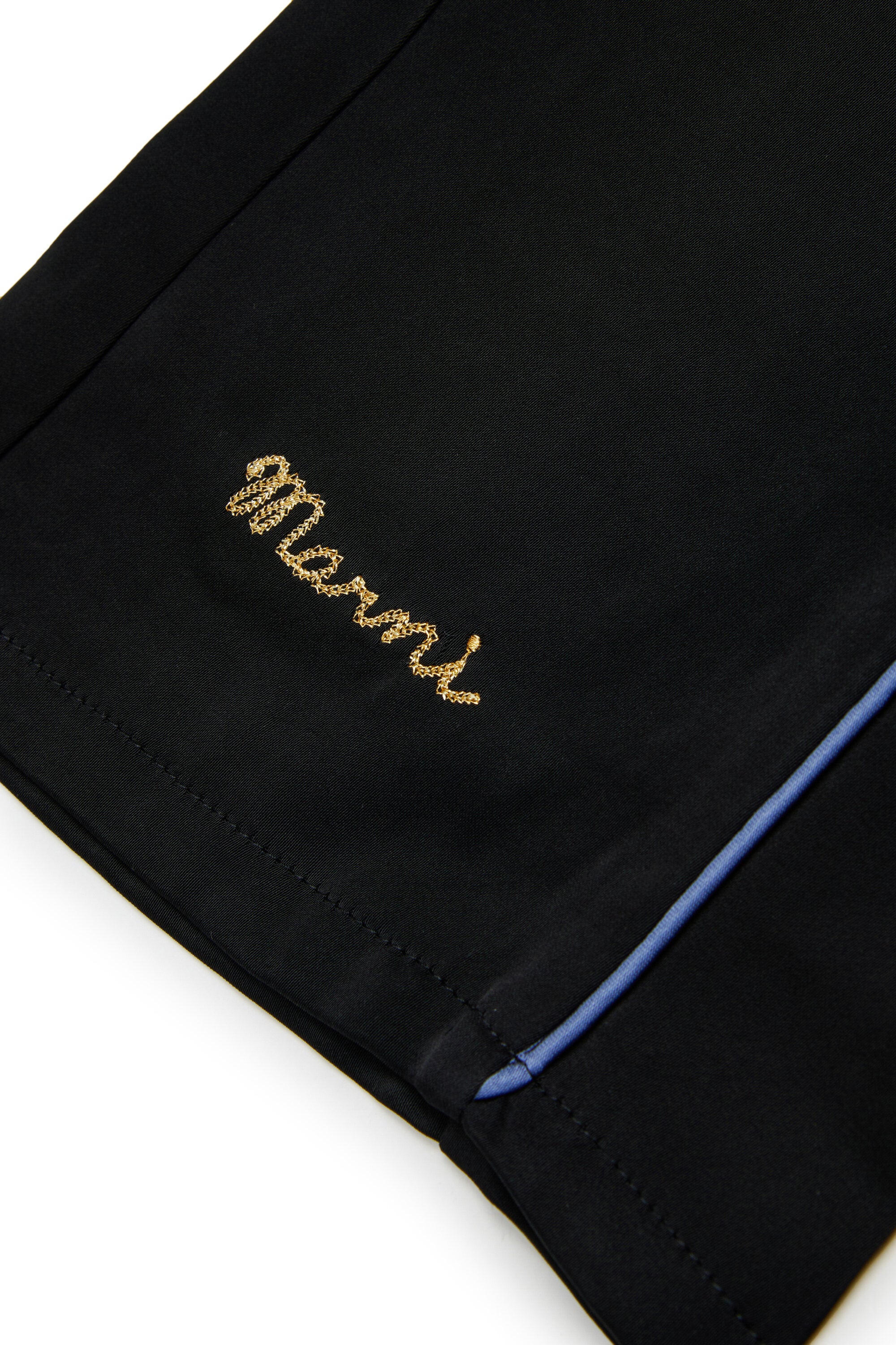 Pants with logo
