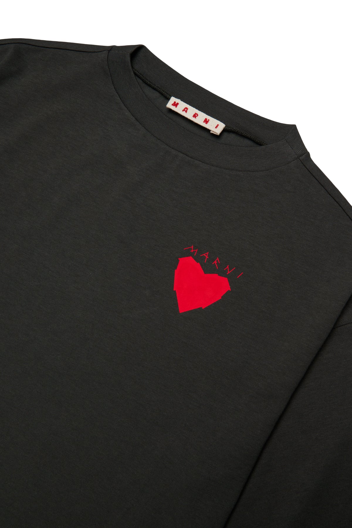 ハートプリントTシャツ