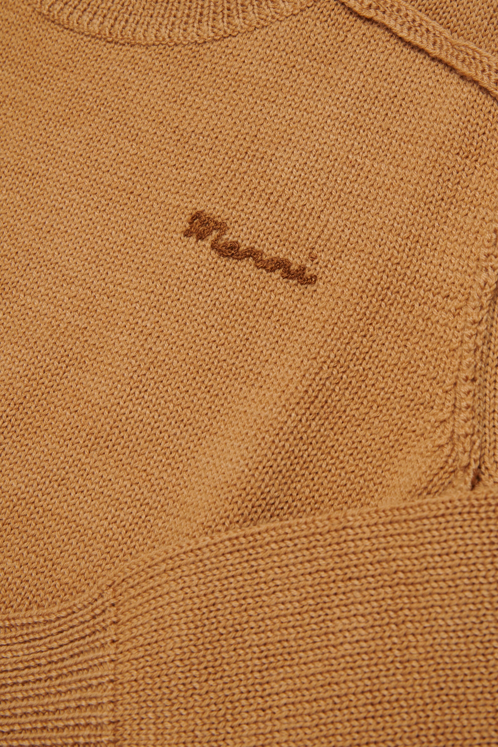 Crew-neck pullover with logo