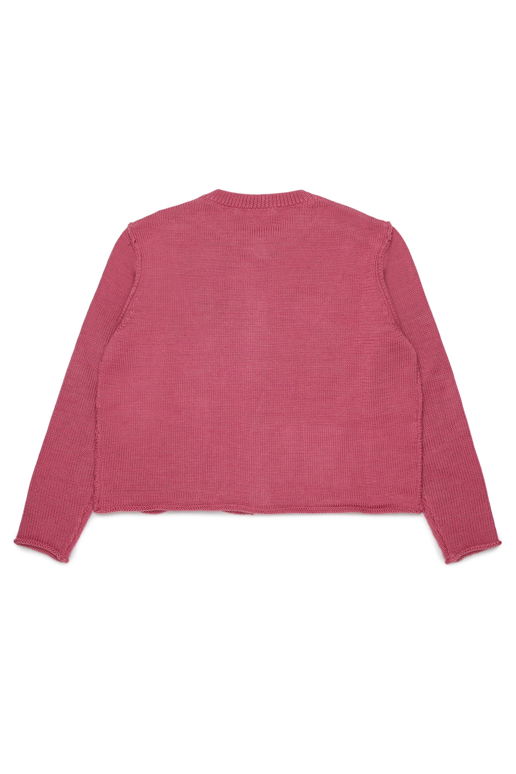 Knitted cardigan with logo