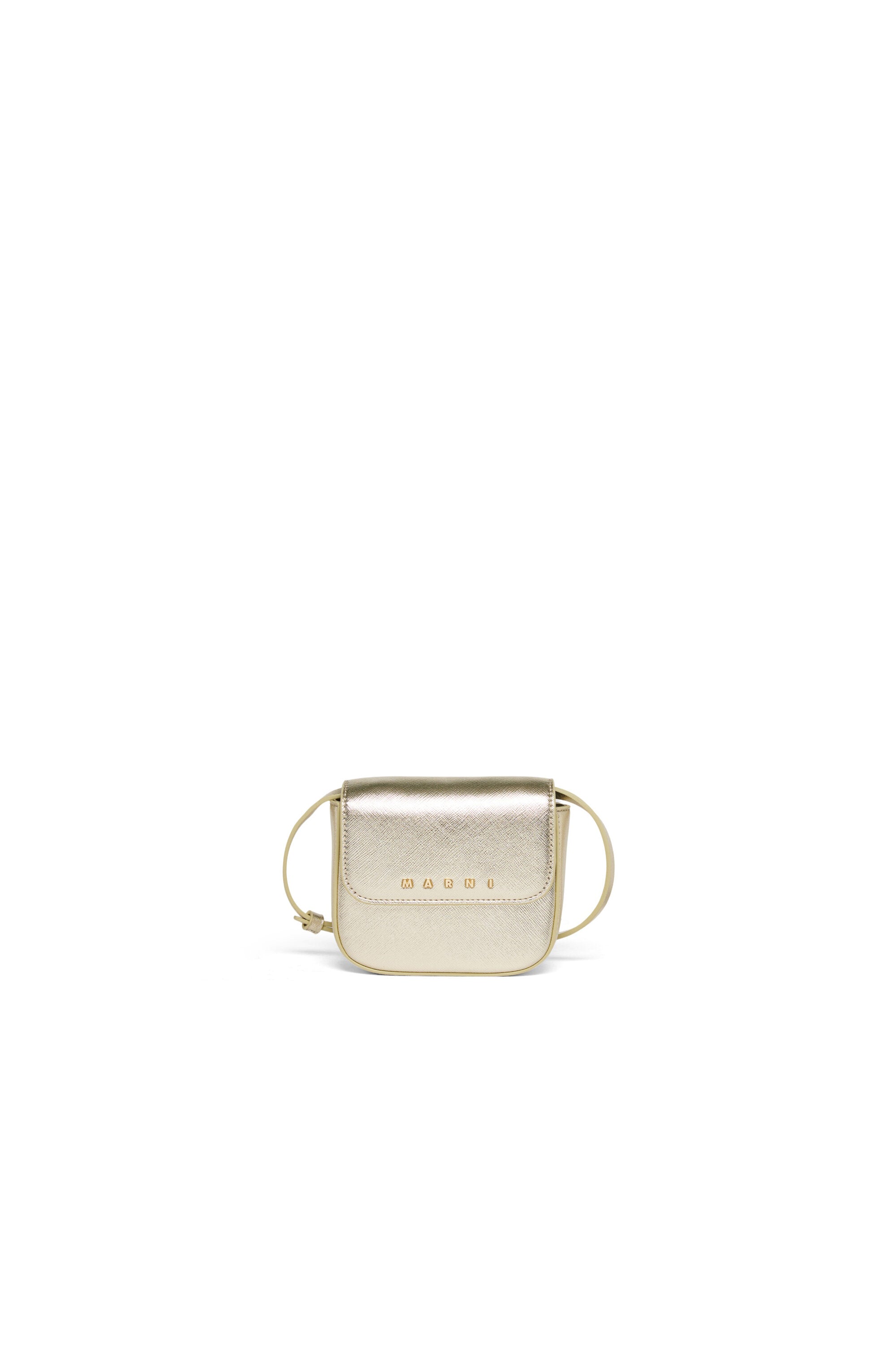 Punk crossbody bag with front flap