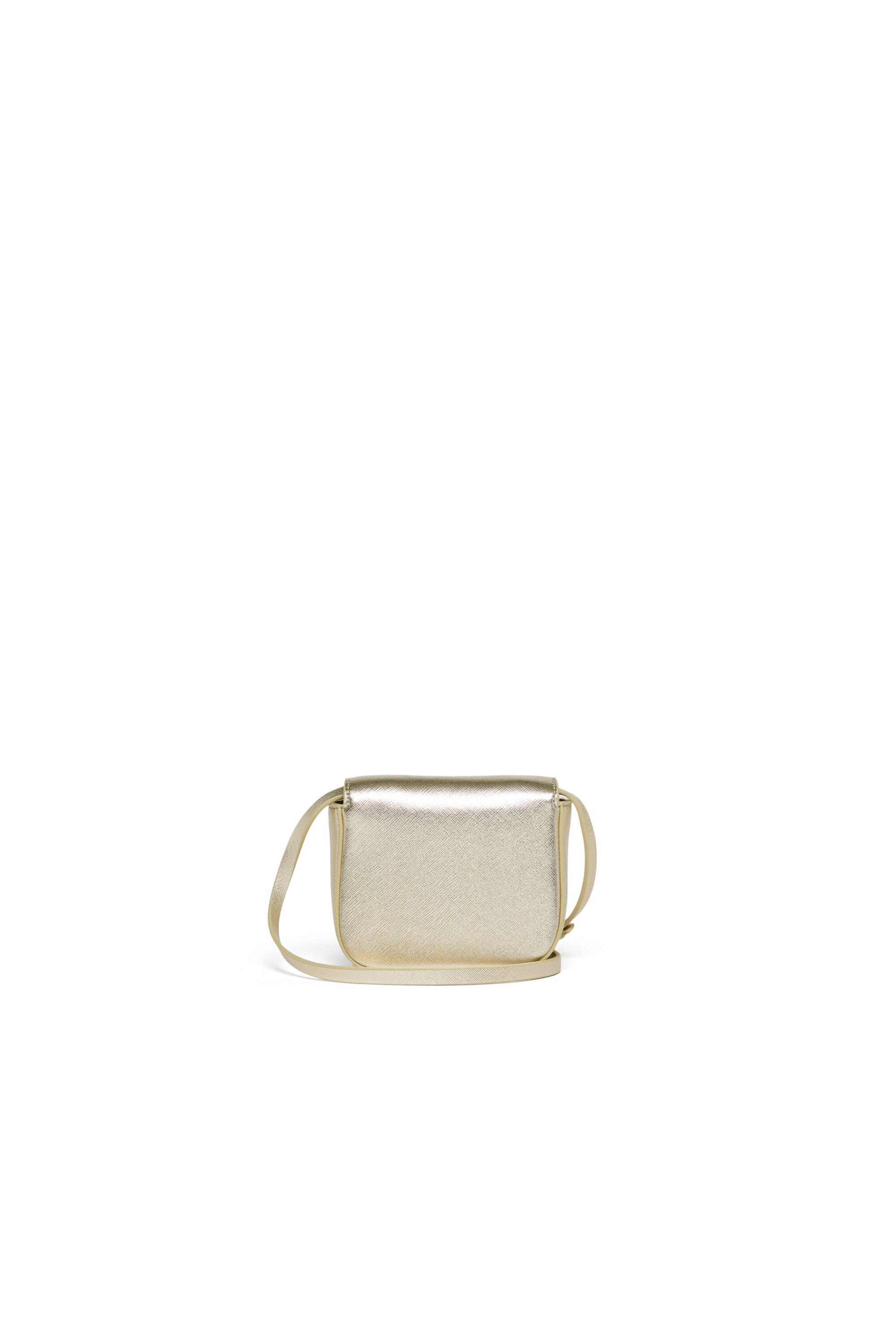 Punk crossbody bag with front flap