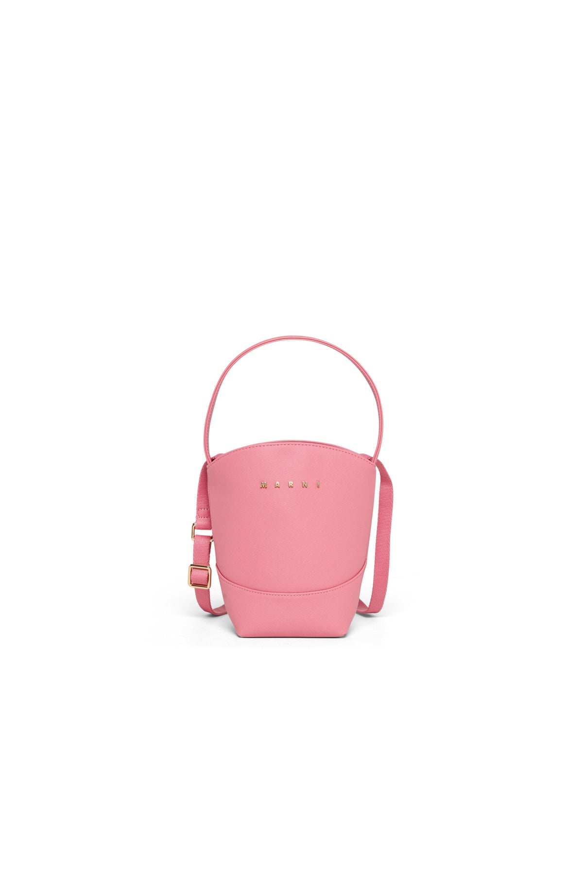 ロゴ入り Flower Basket クロスボディバッグ