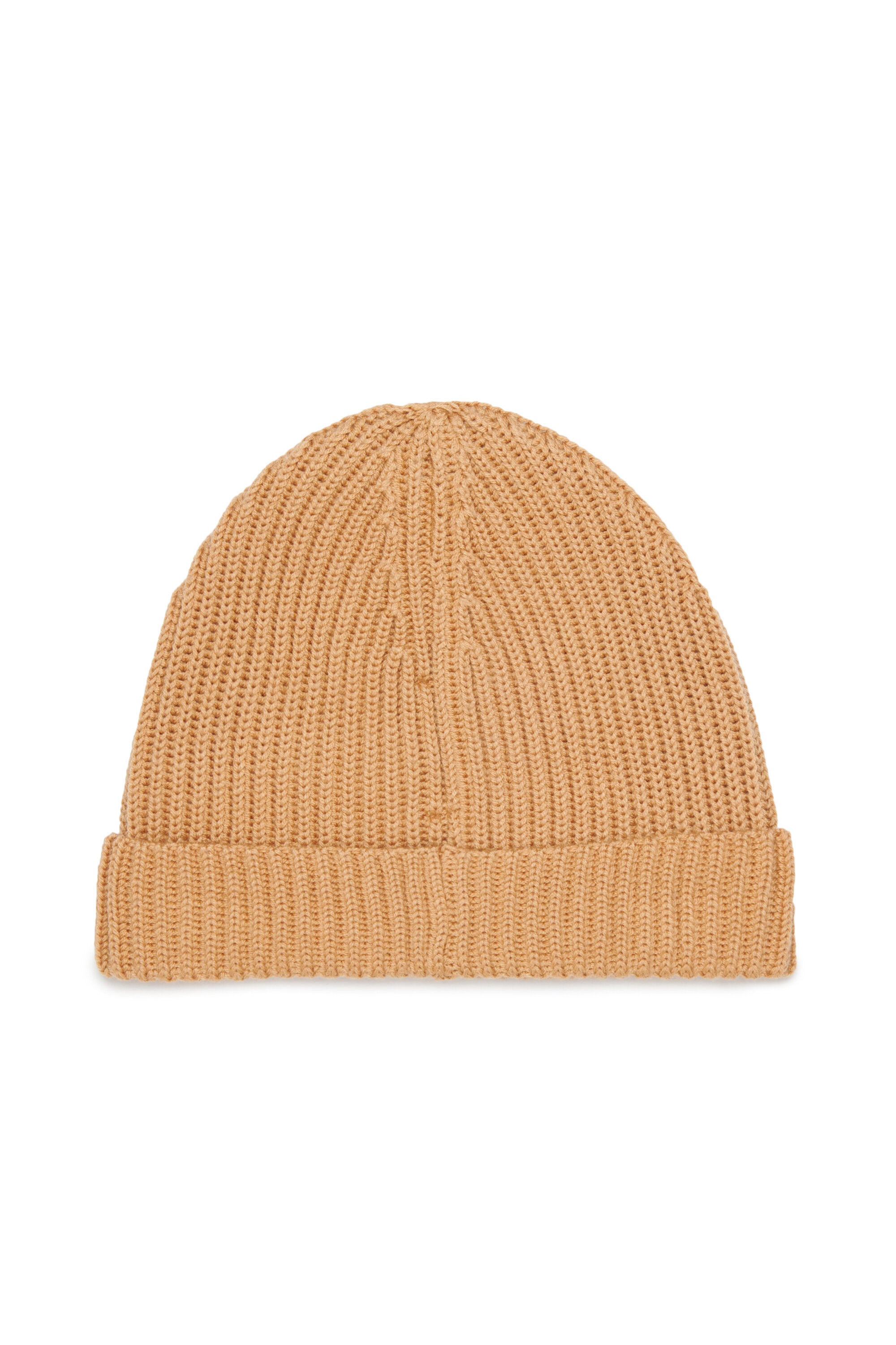 Ribbed beanie with logo