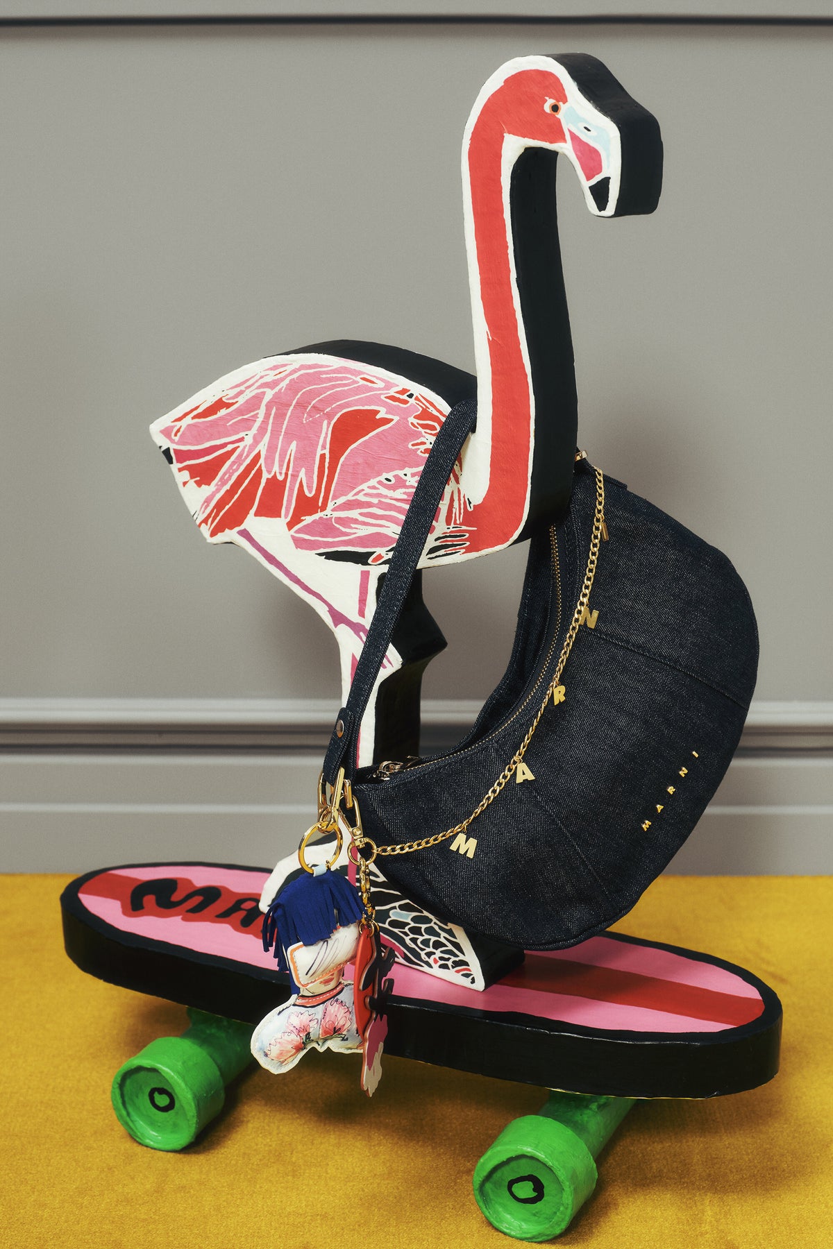 Kanga bag in denim