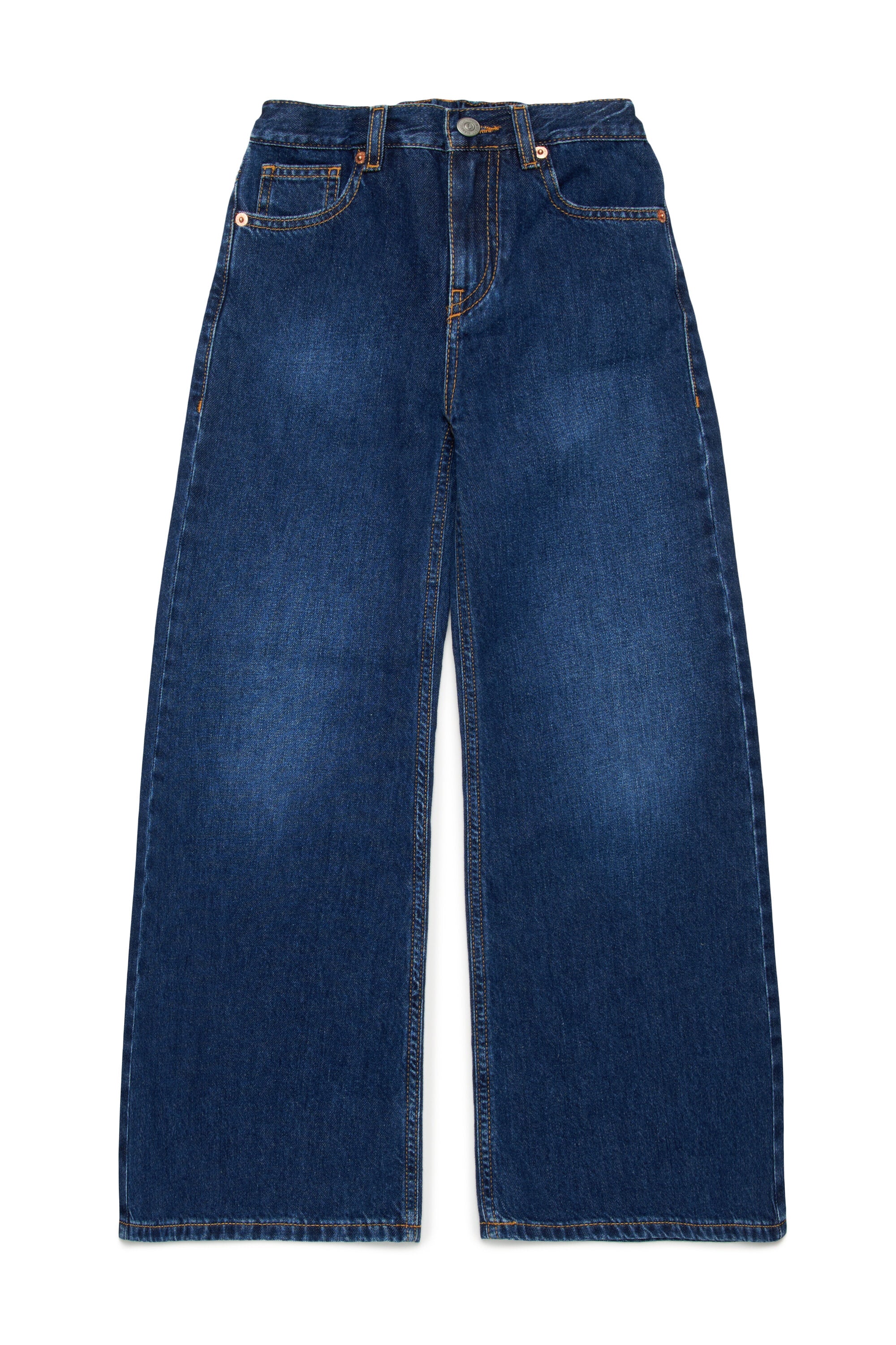 Medium blue shaded jeans