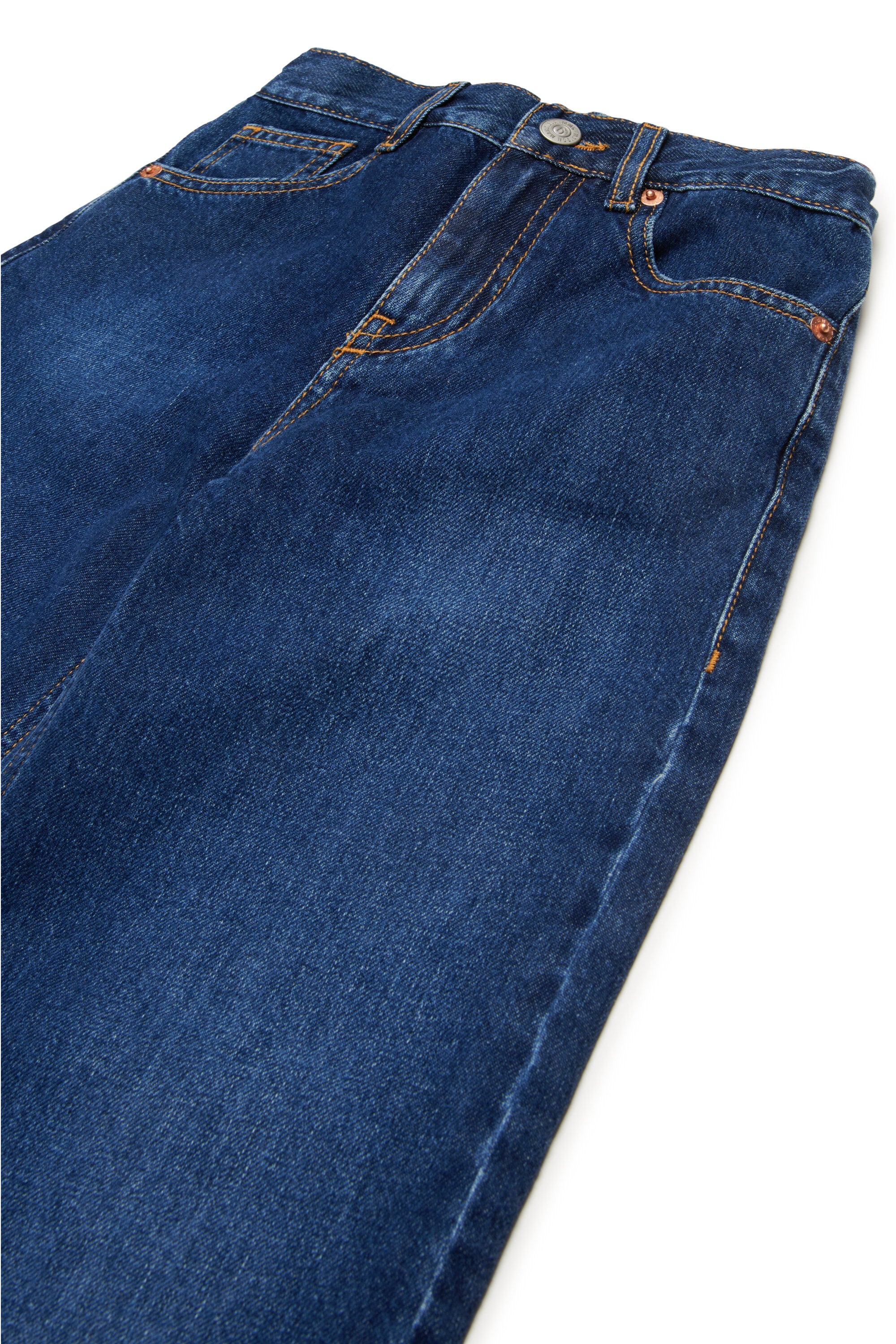 Medium blue shaded jeans