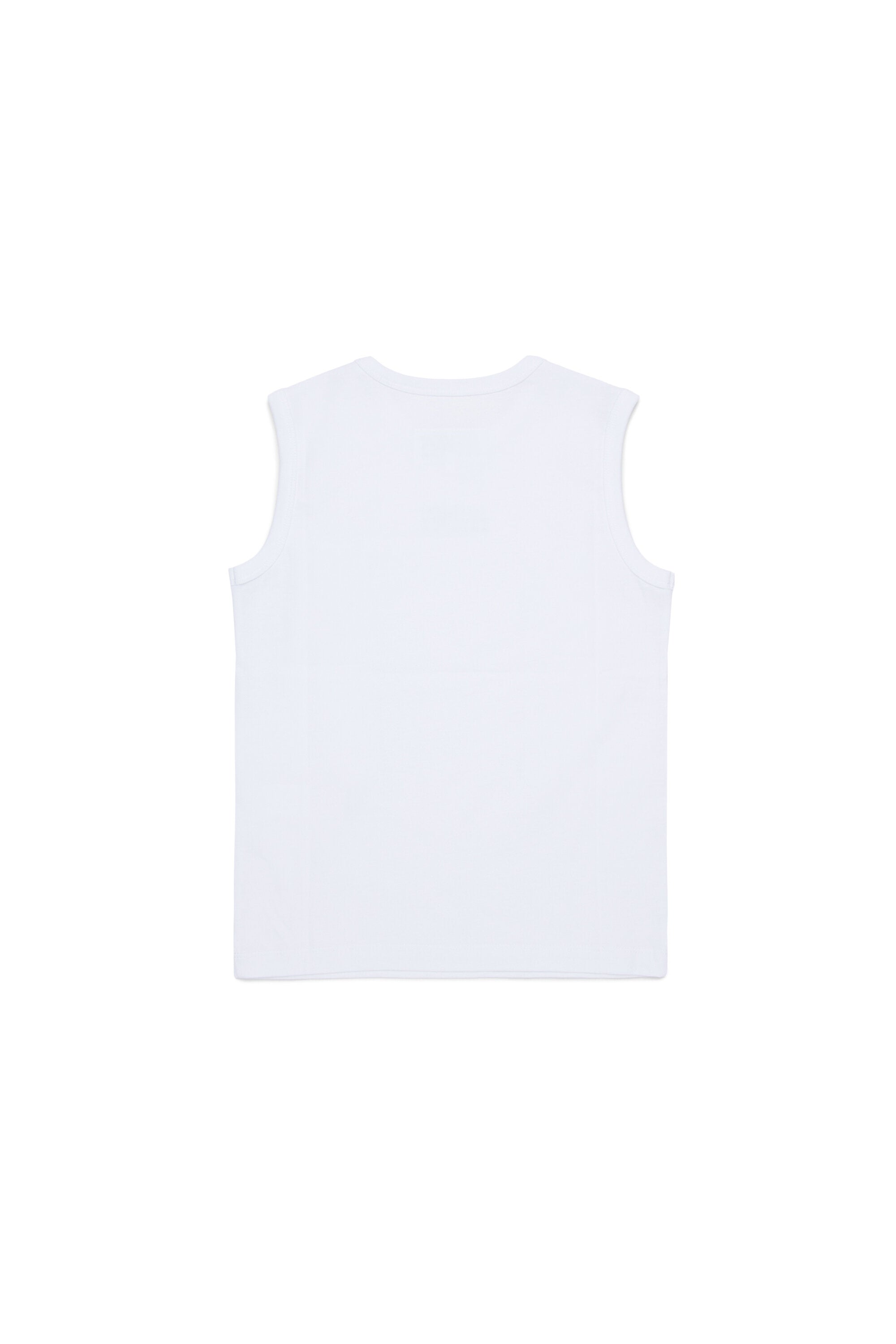 ロゴ入りノースリーブTシャツ