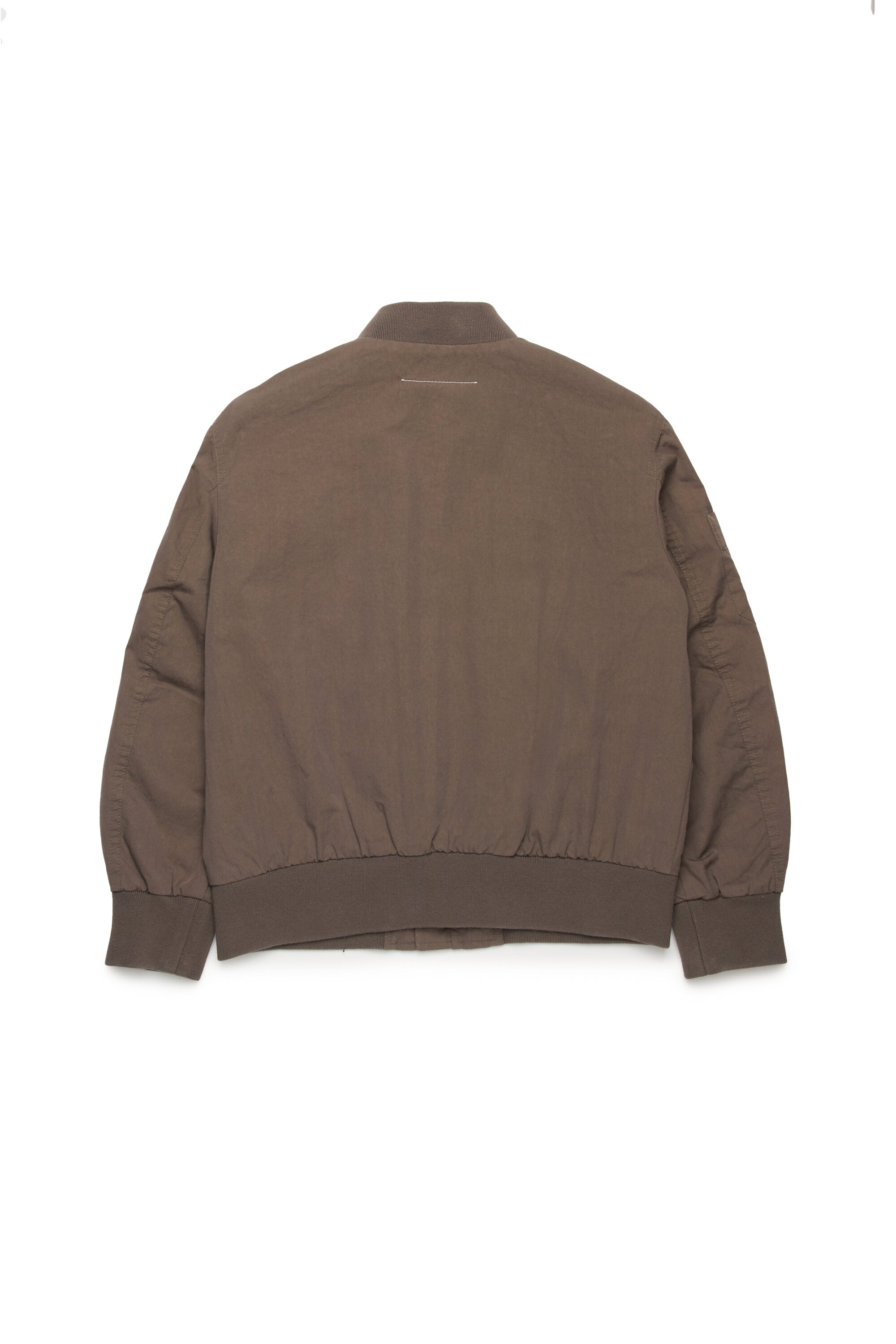 数字ロゴボンバージャケット