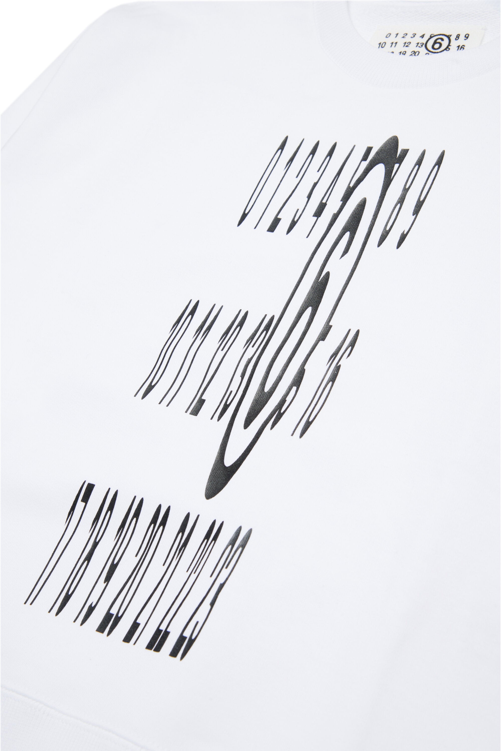 ストレッチロゴ入りクルーネックスウェットシャツ