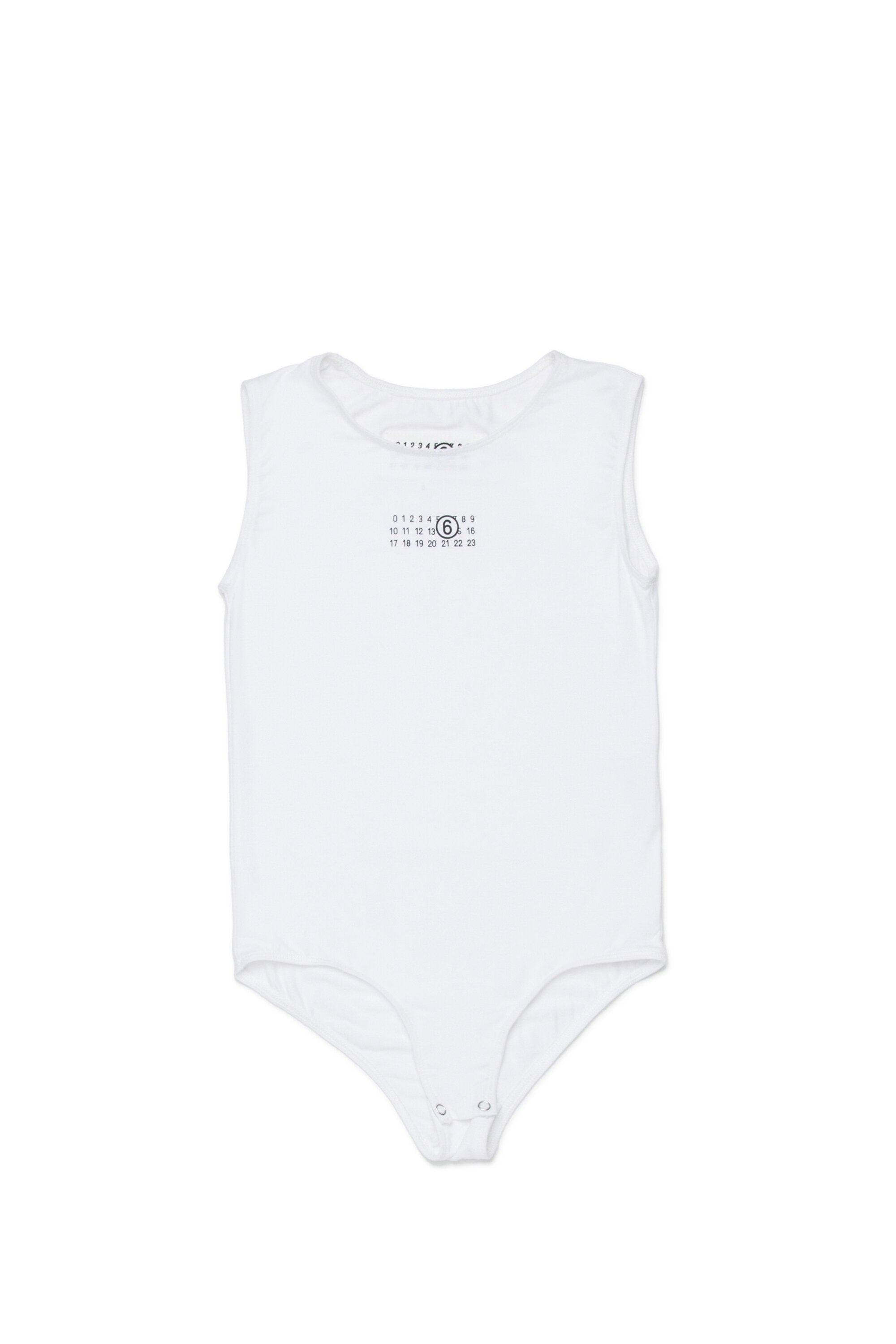 Stretch jersey bodysuit with Numeric logo