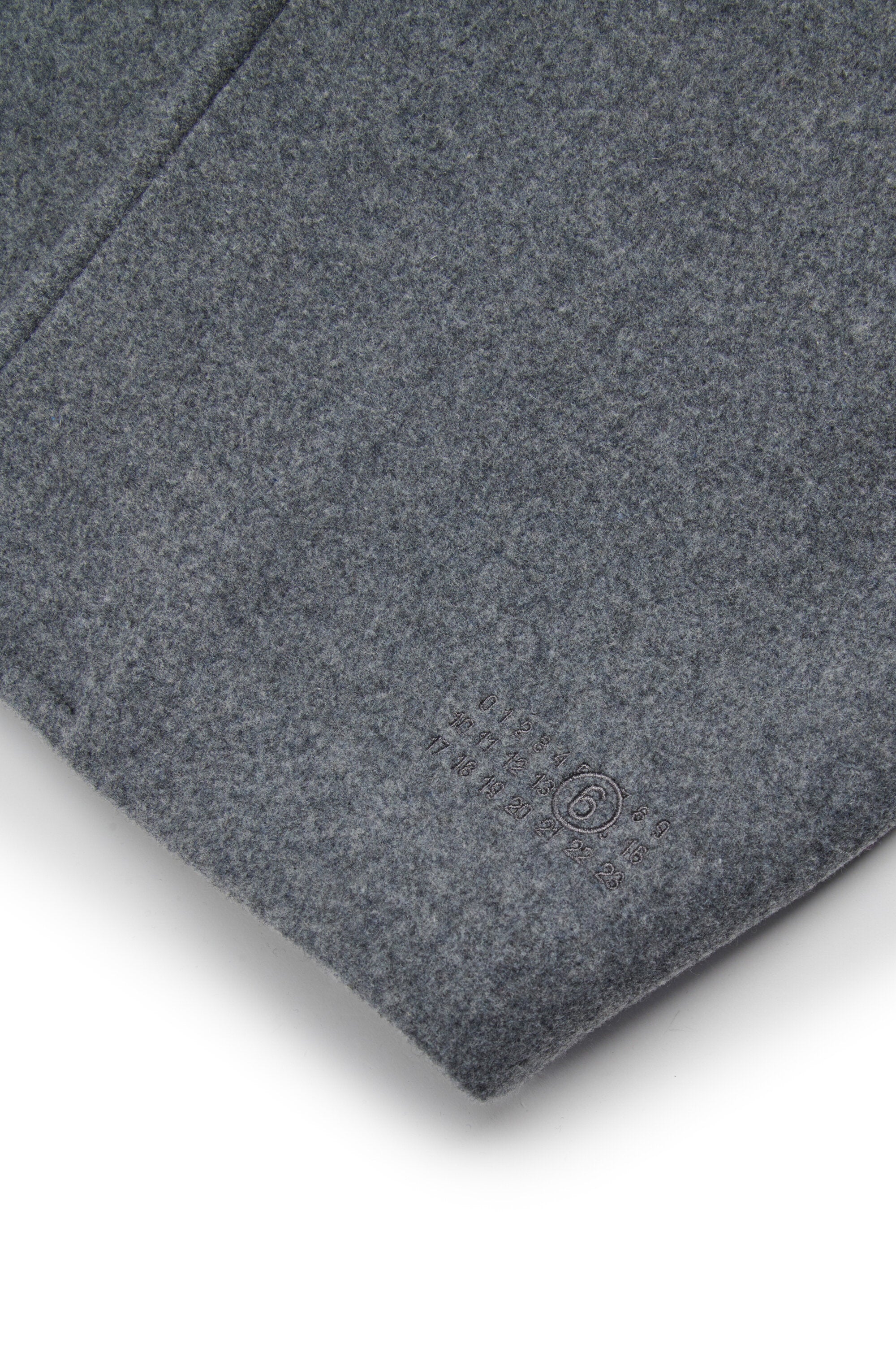 裏地付きエッグ型コート