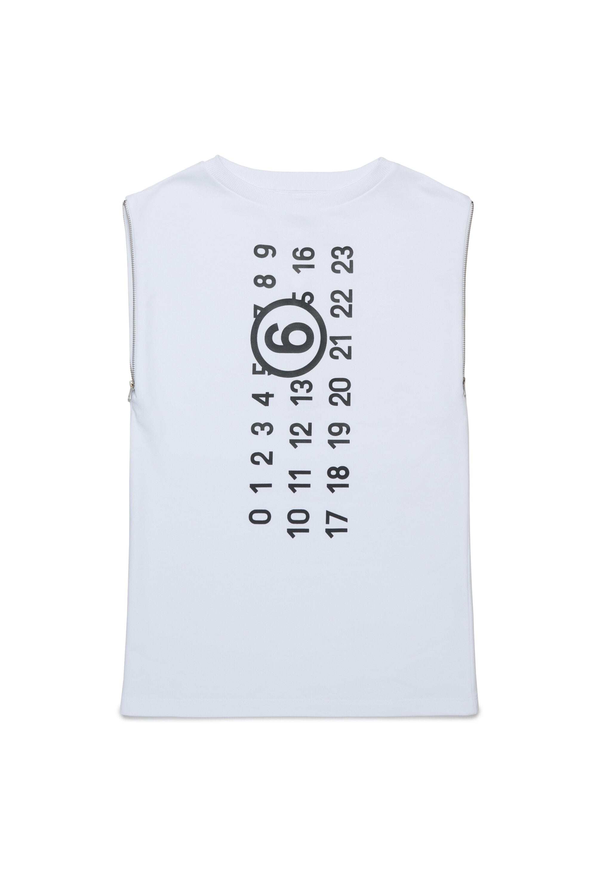 Short fleece dress with maxi logo