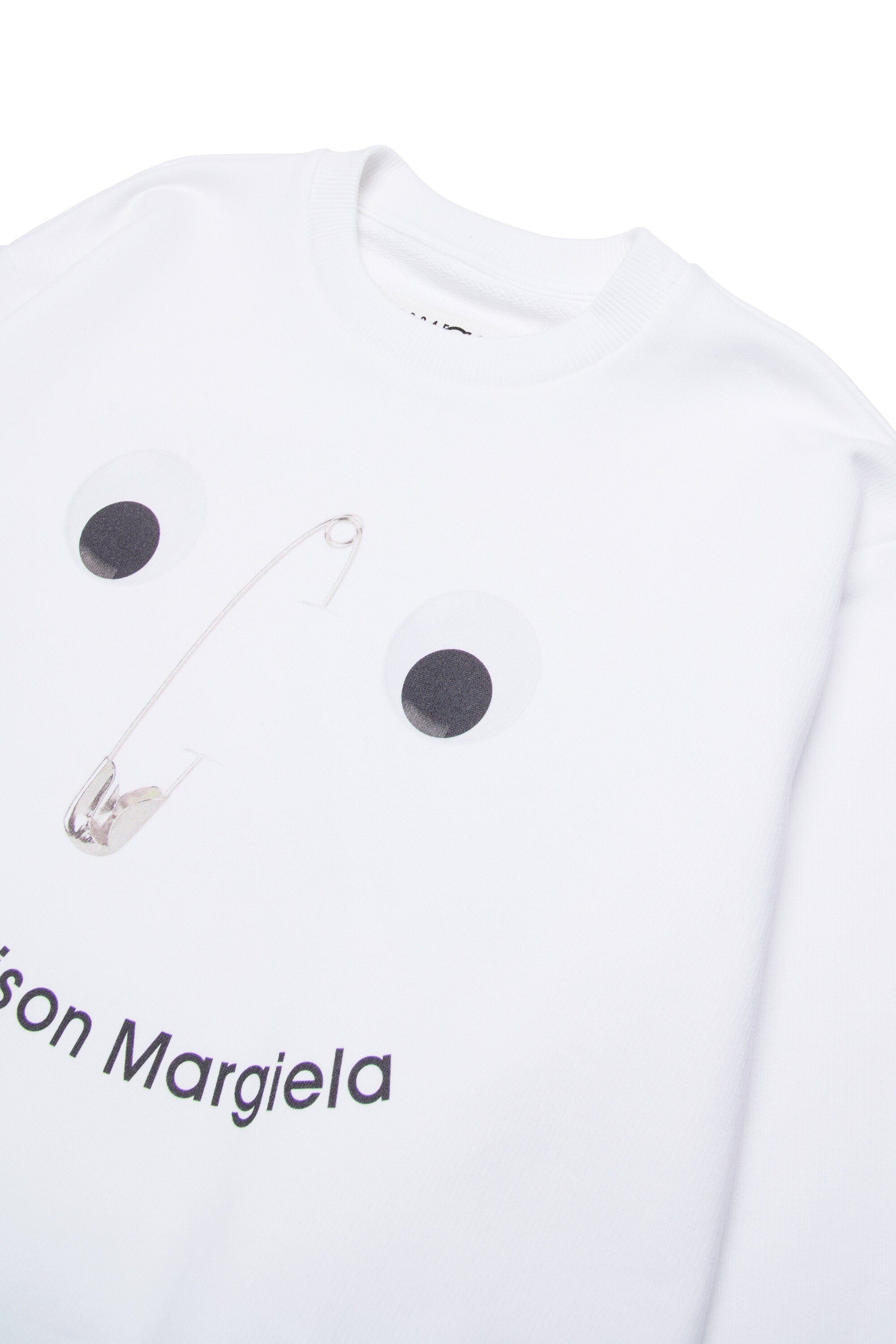 Fleece pullover with Face logo