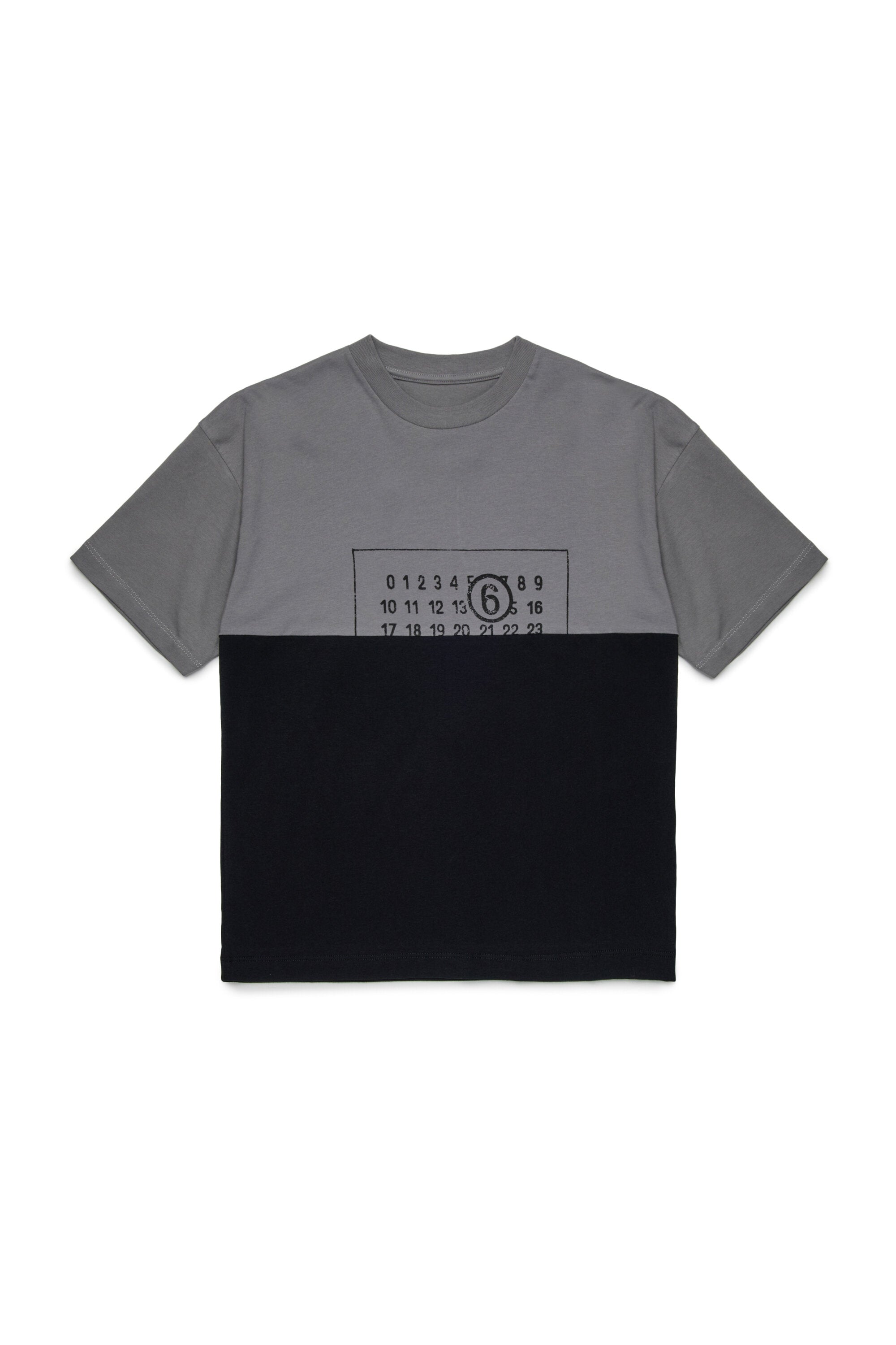 2色リカット・ジャージーTシャツ