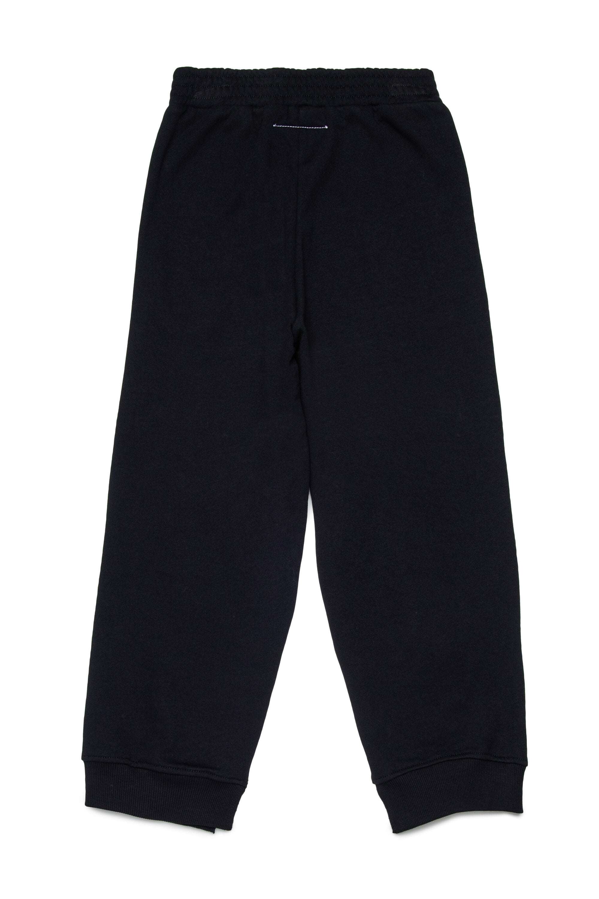 Split jogger pants branded with Hand Written logo