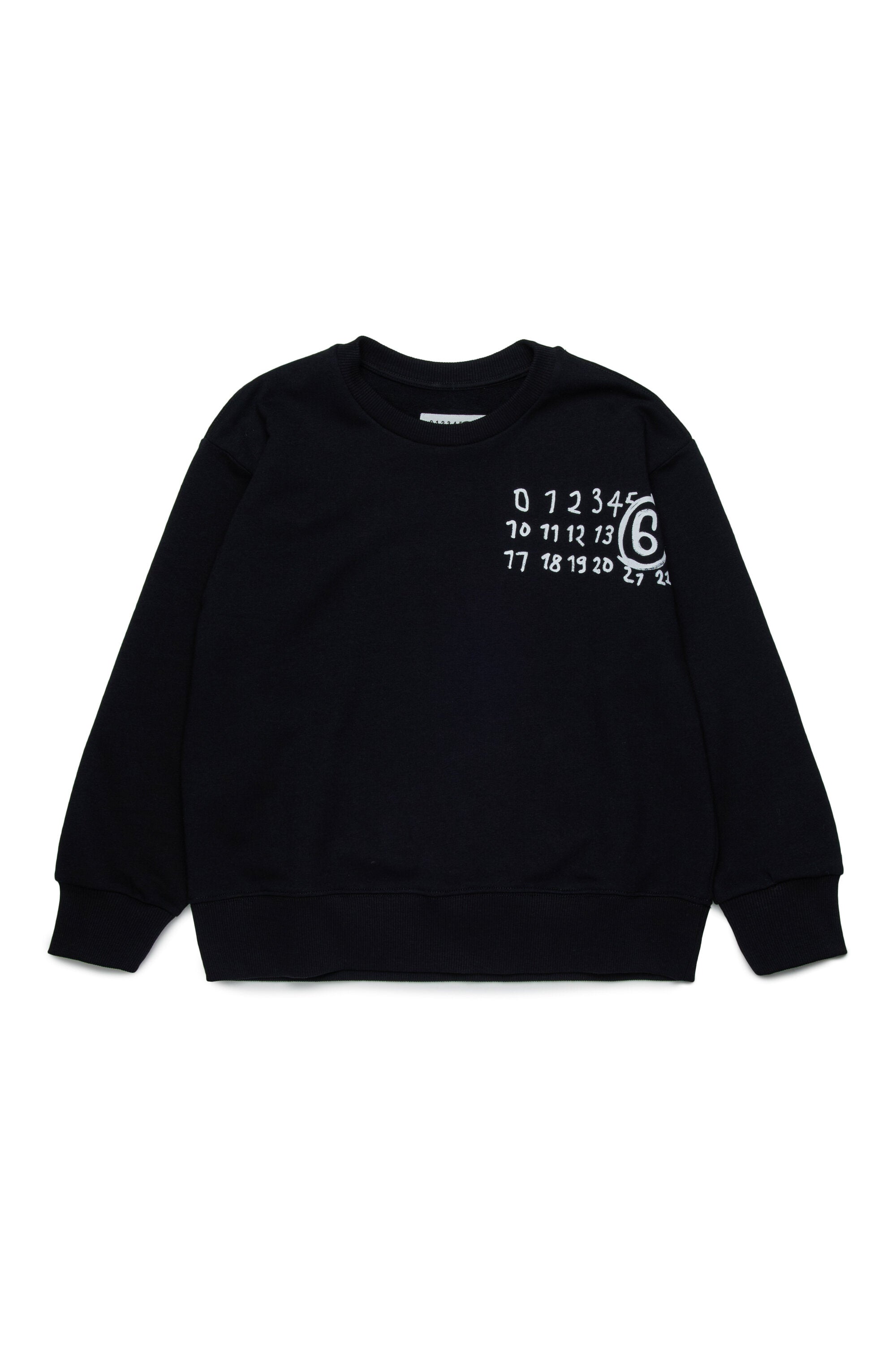 Handwrittenロゴクルーネックスウェットシャツ