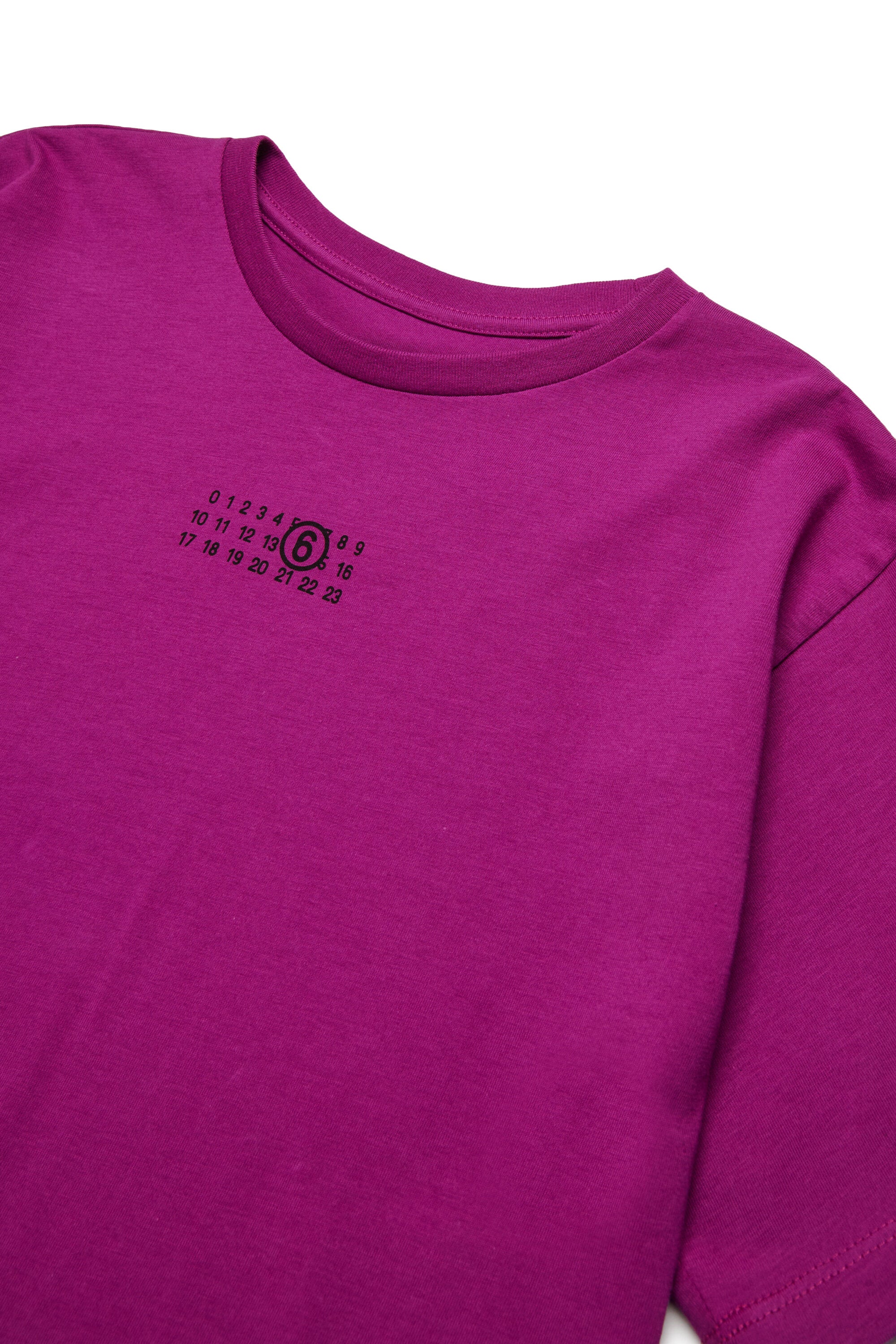 Cropped jersey T-shirt with Numeric logo
