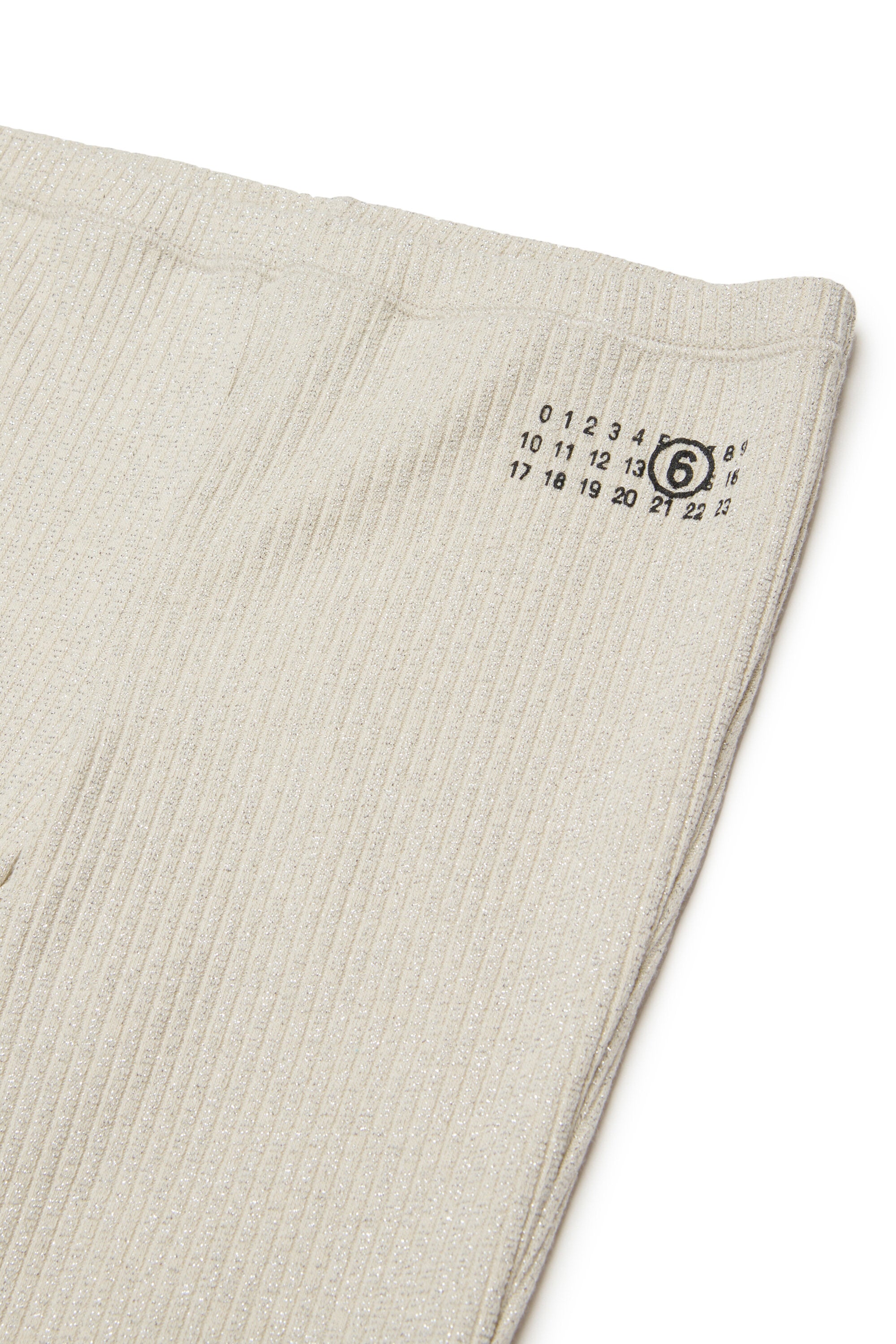 ロゴ入りフレアレギンスパンツ