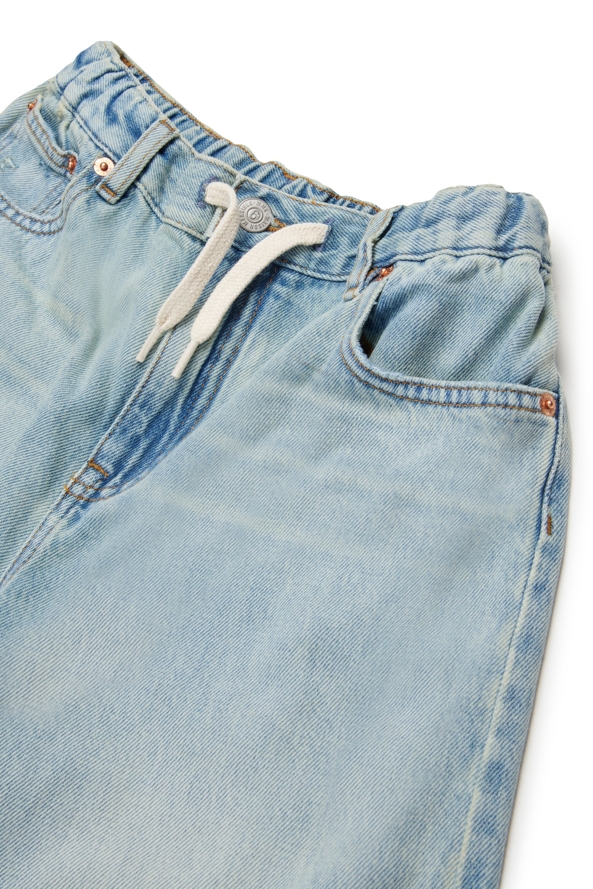 ワイドデニムショーツ