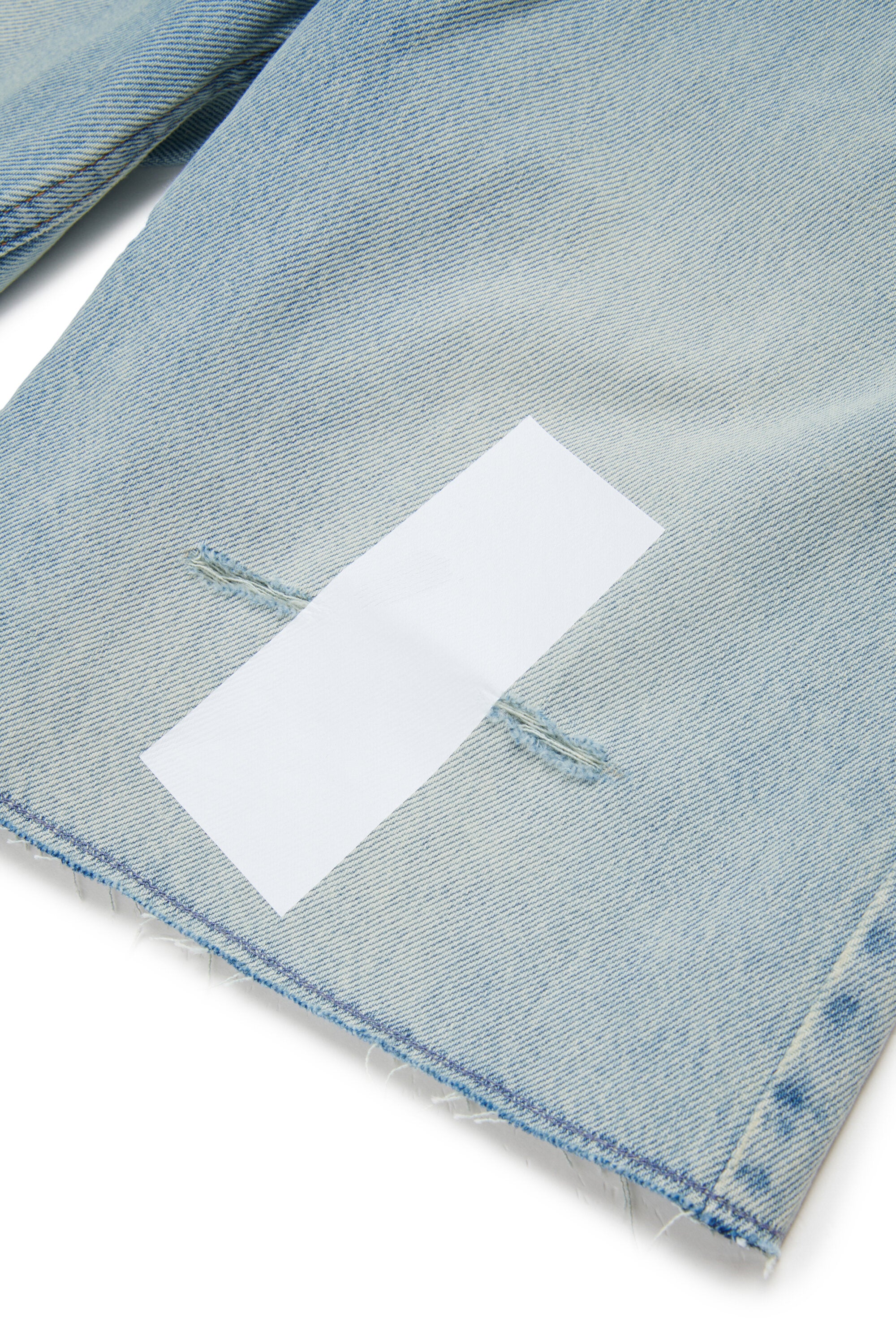 ワイドデニムショーツ