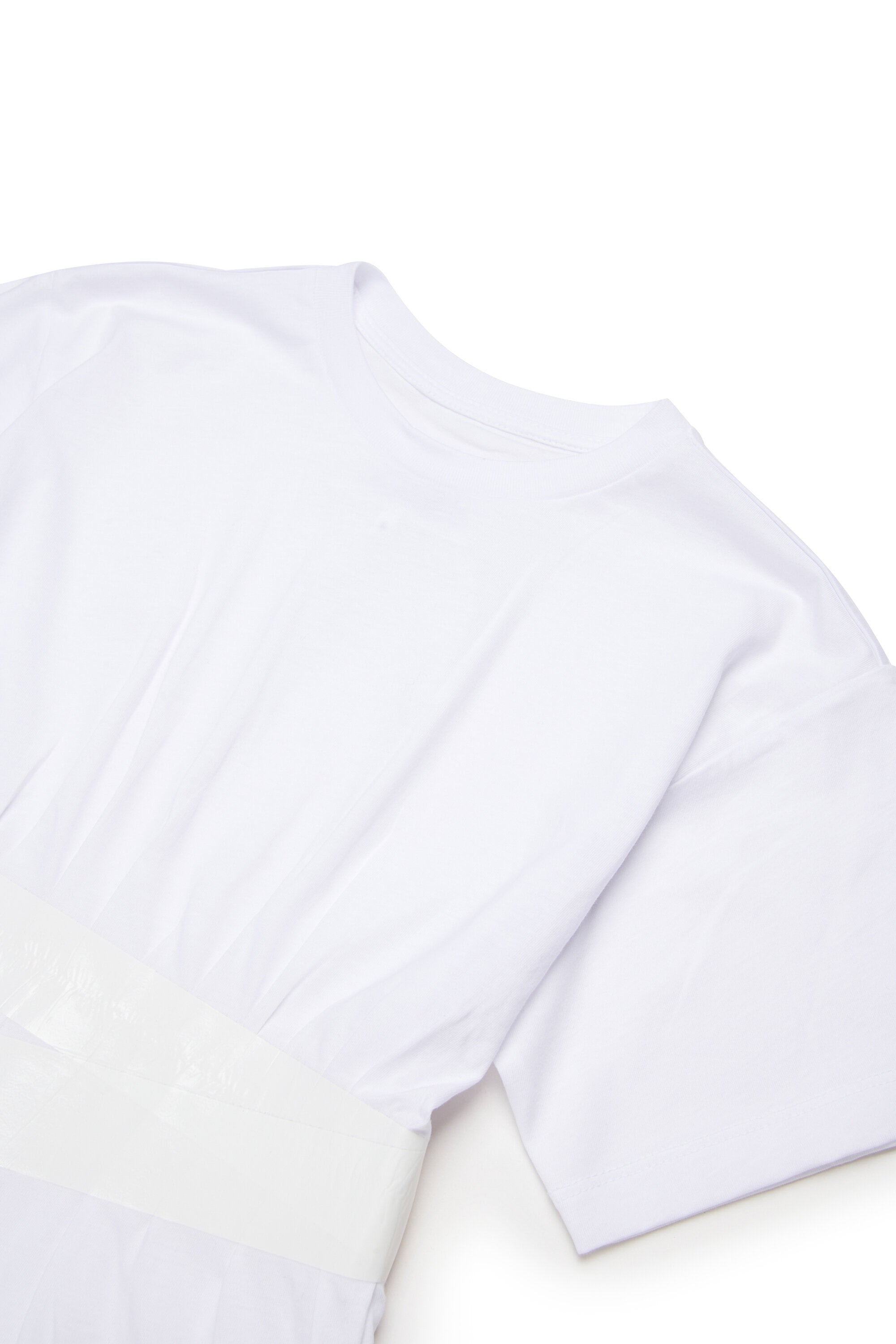 ウエストベルト付きTシャツ