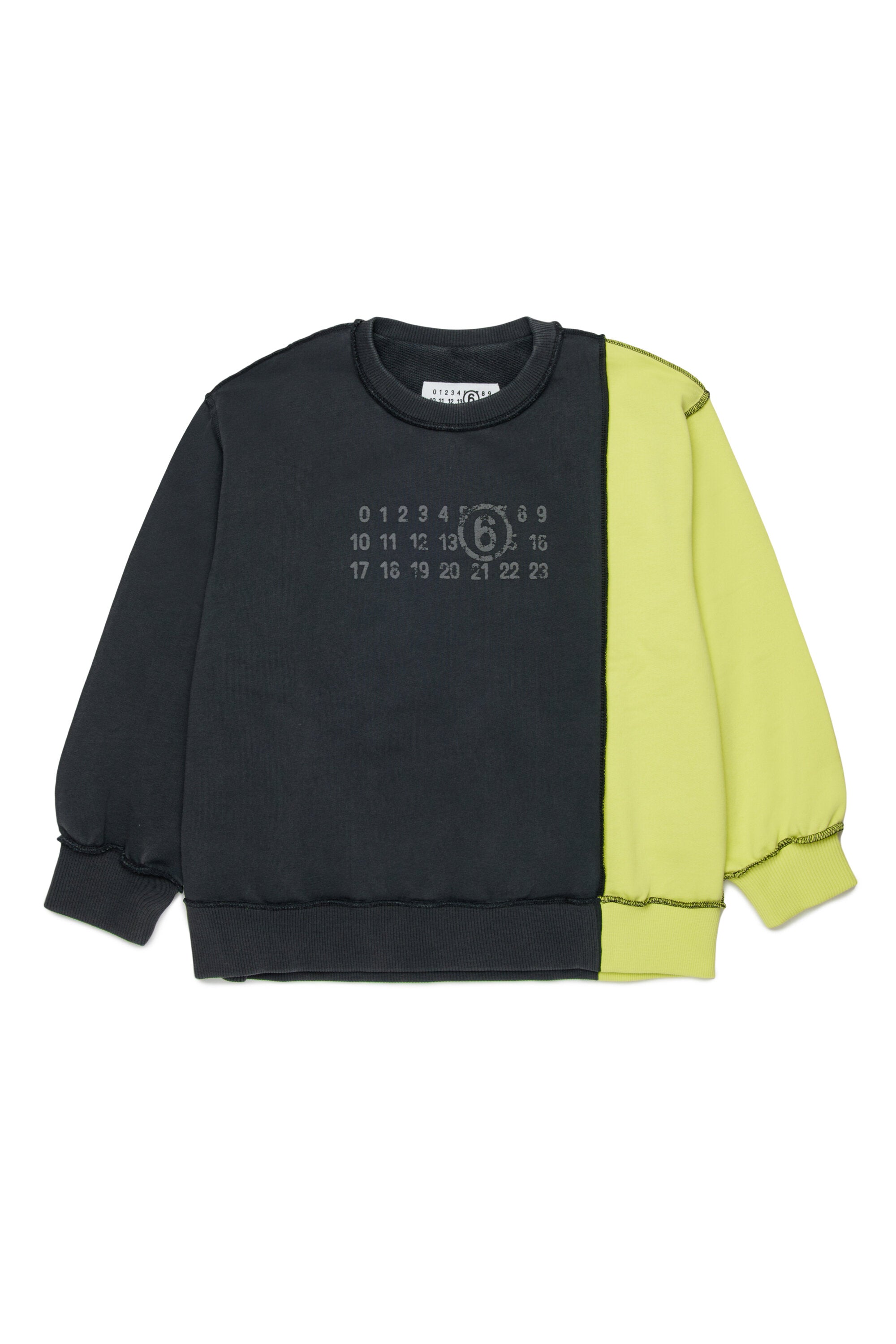 Crew neck sweatshirt with logo